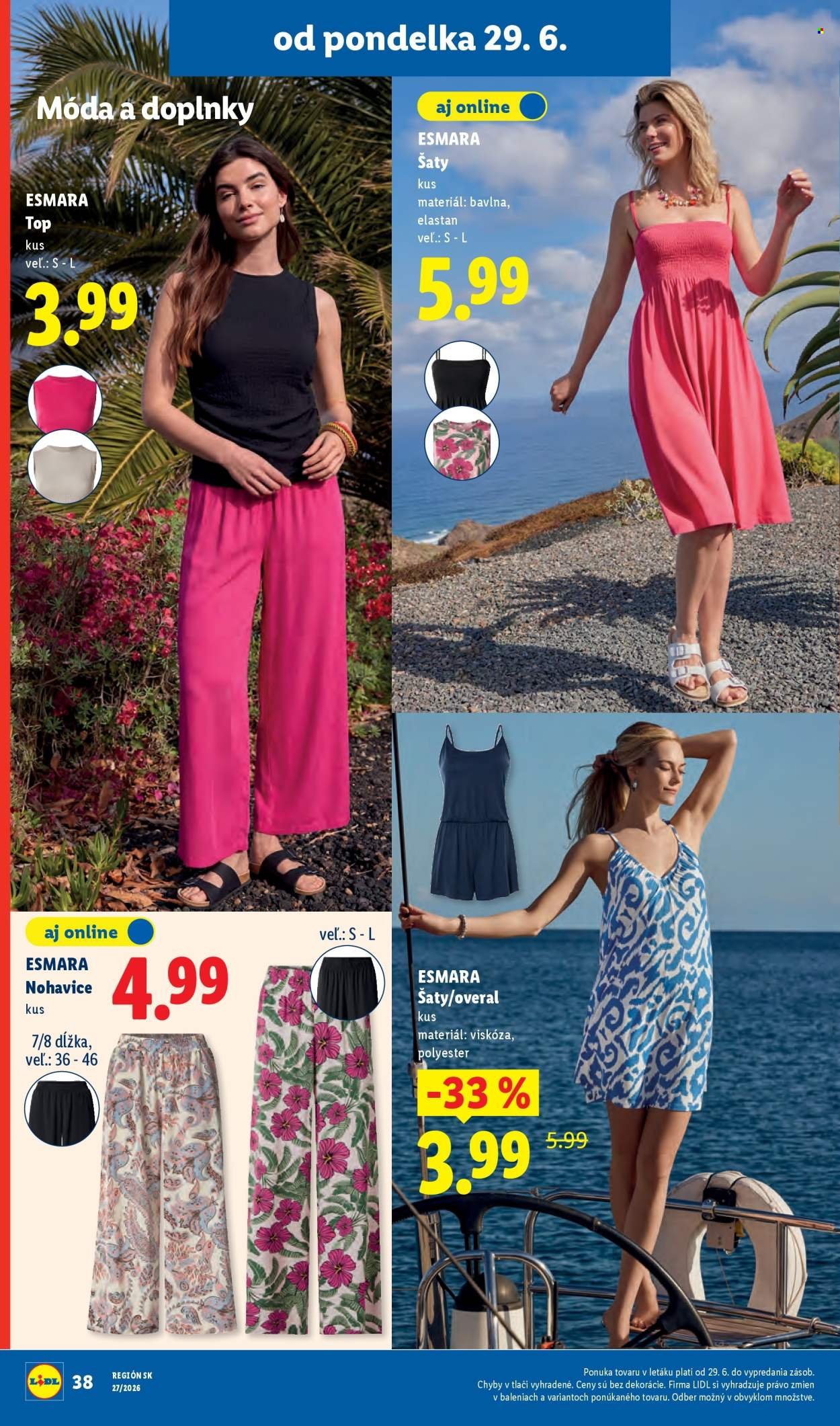LIDL leták - Od pondelka 29.6.2026
