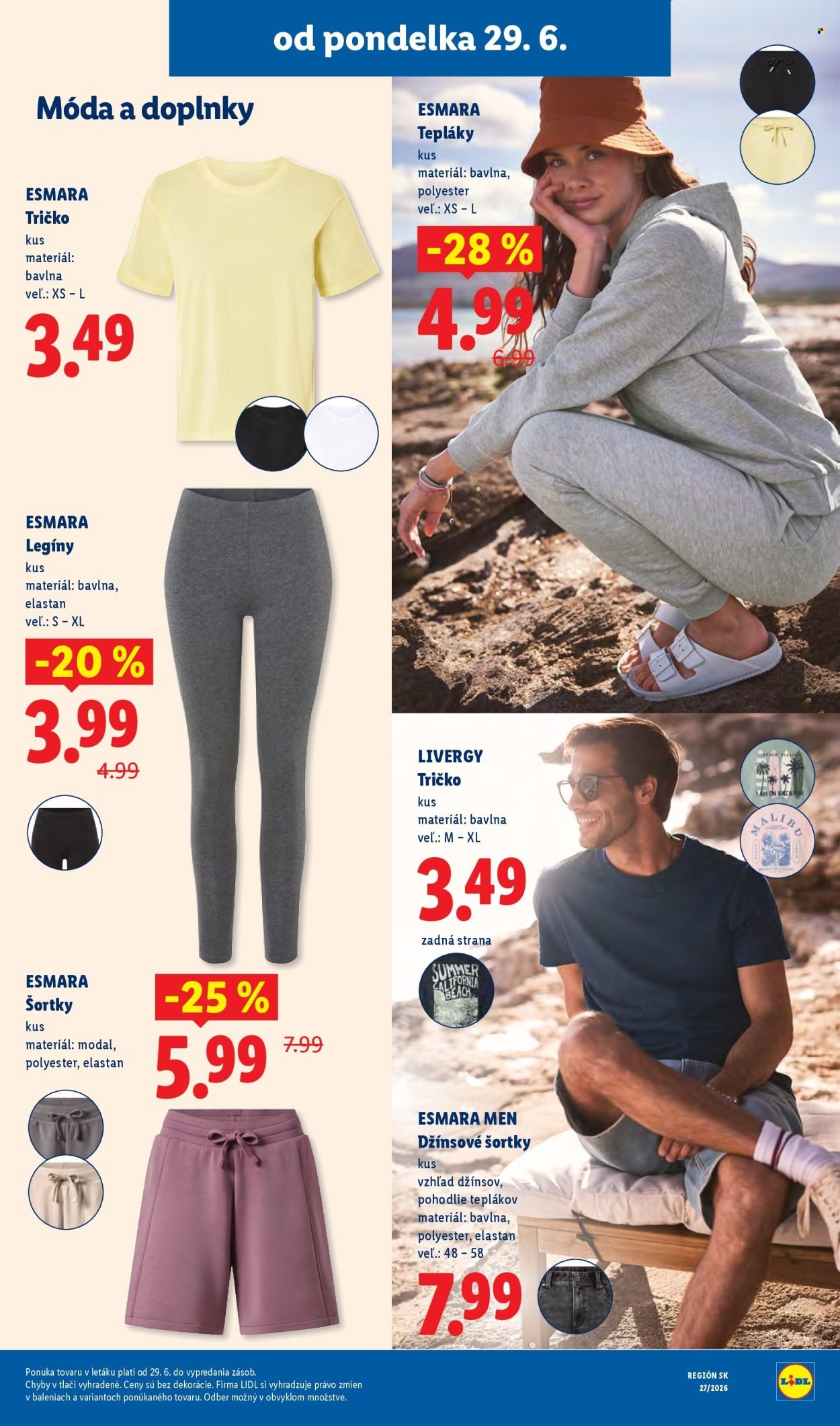 LIDL leták - Od pondelka 29.6.2026