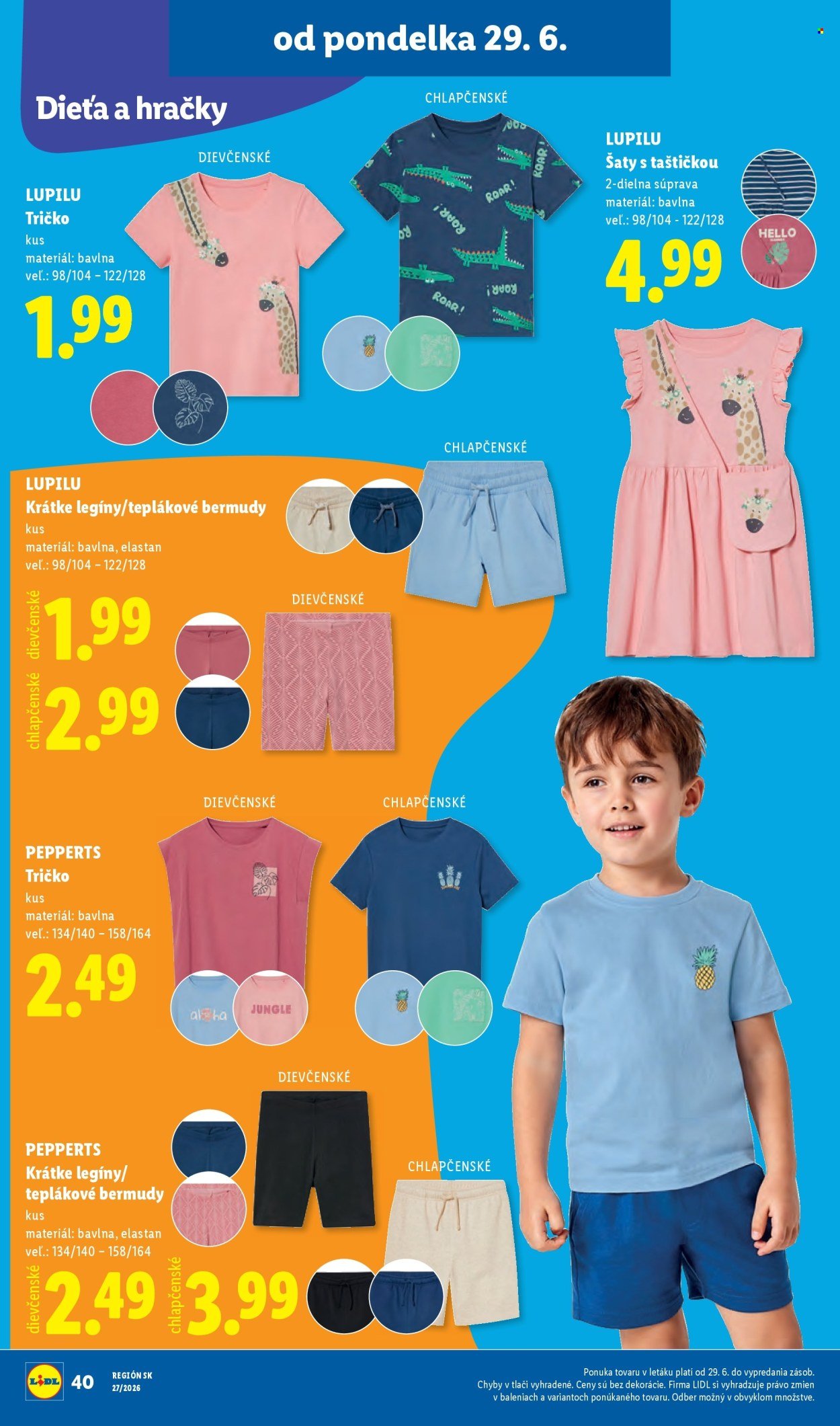 LIDL leták - Od pondelka 29.6.2026