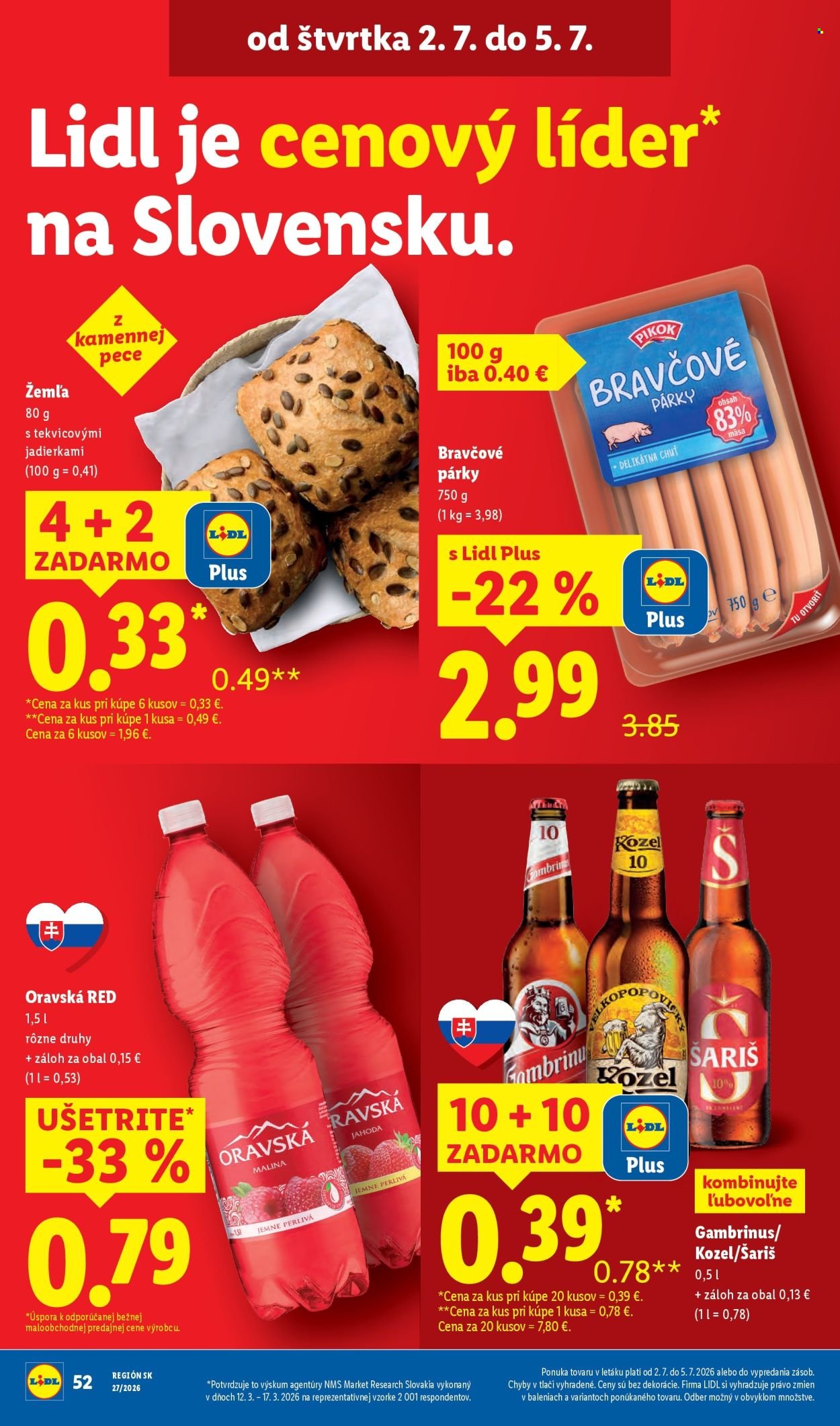 LIDL leták - Od pondelka 29.6.2026