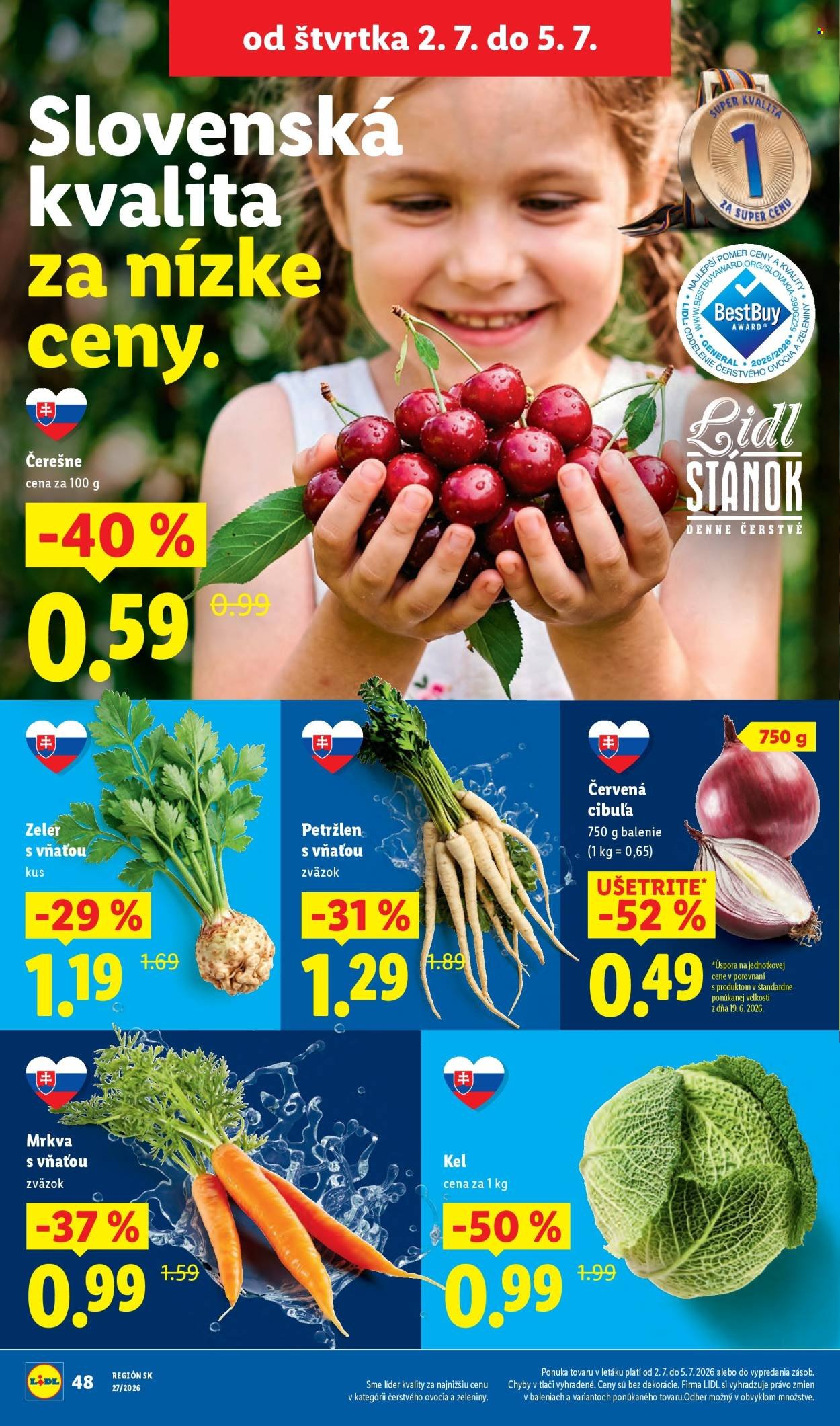 LIDL leták - Od pondelka 29.6.2026