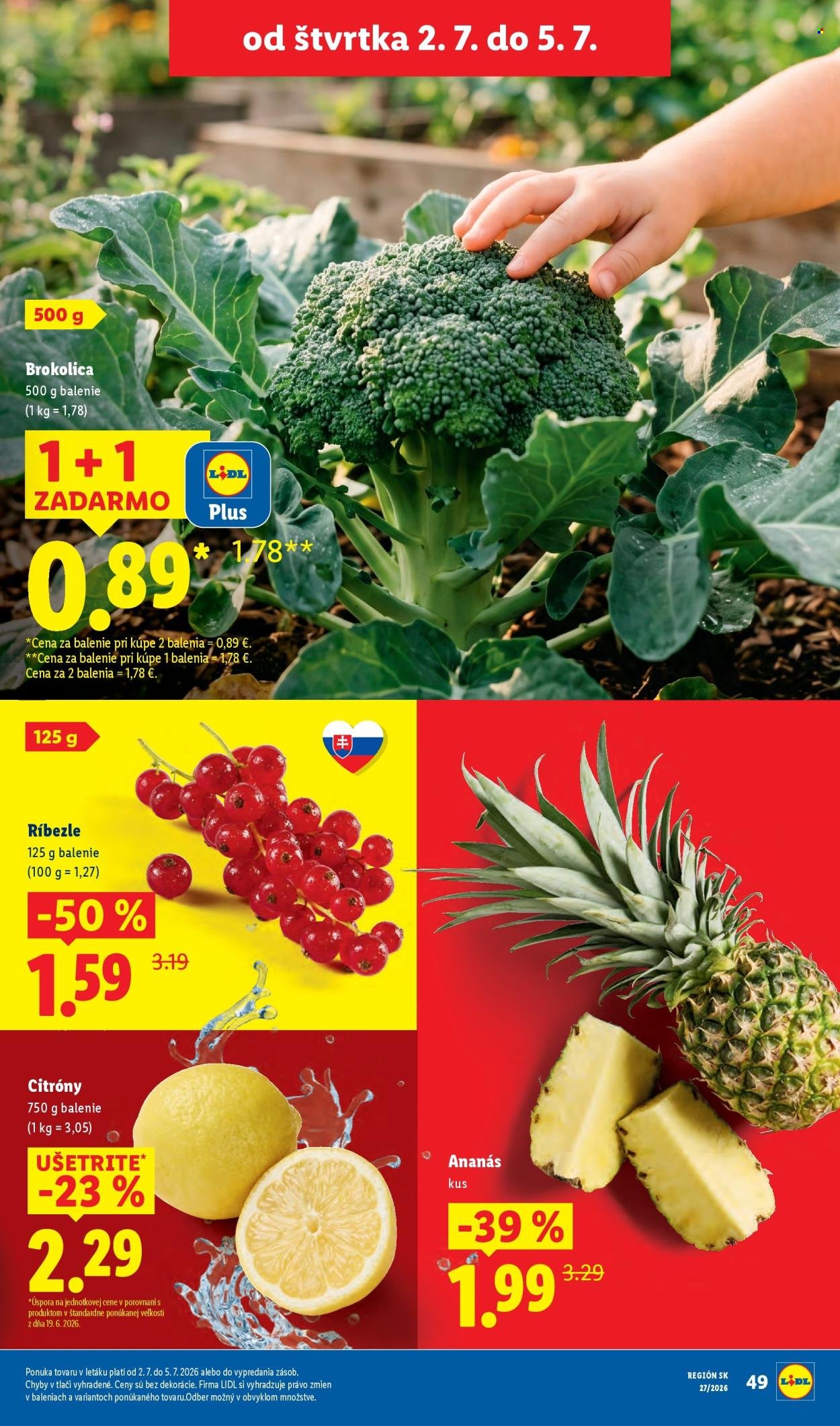 LIDL leták - Od pondelka 29.6.2026