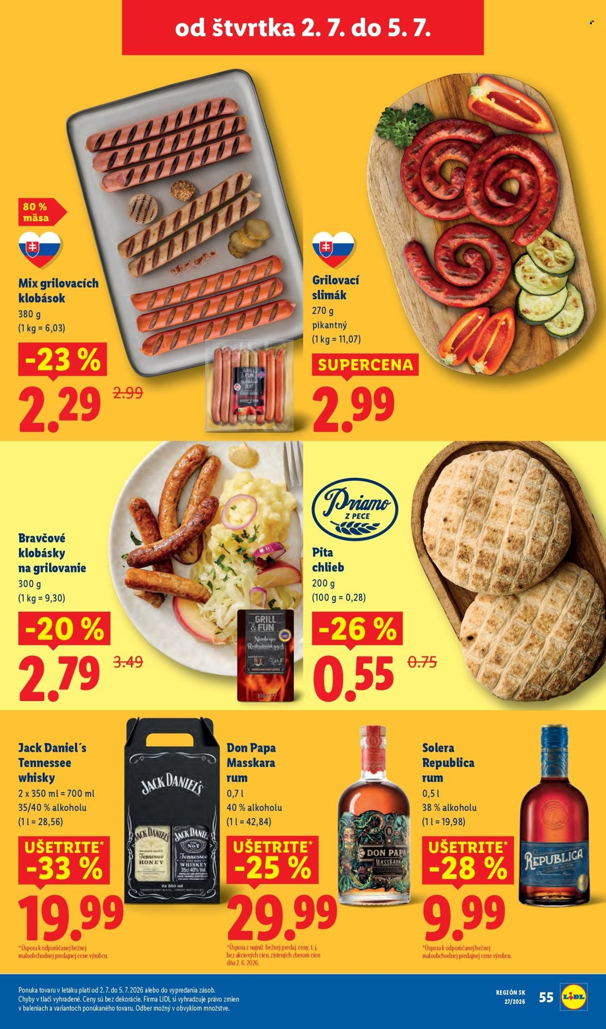 LIDL leták - Od pondelka 29.6.2026