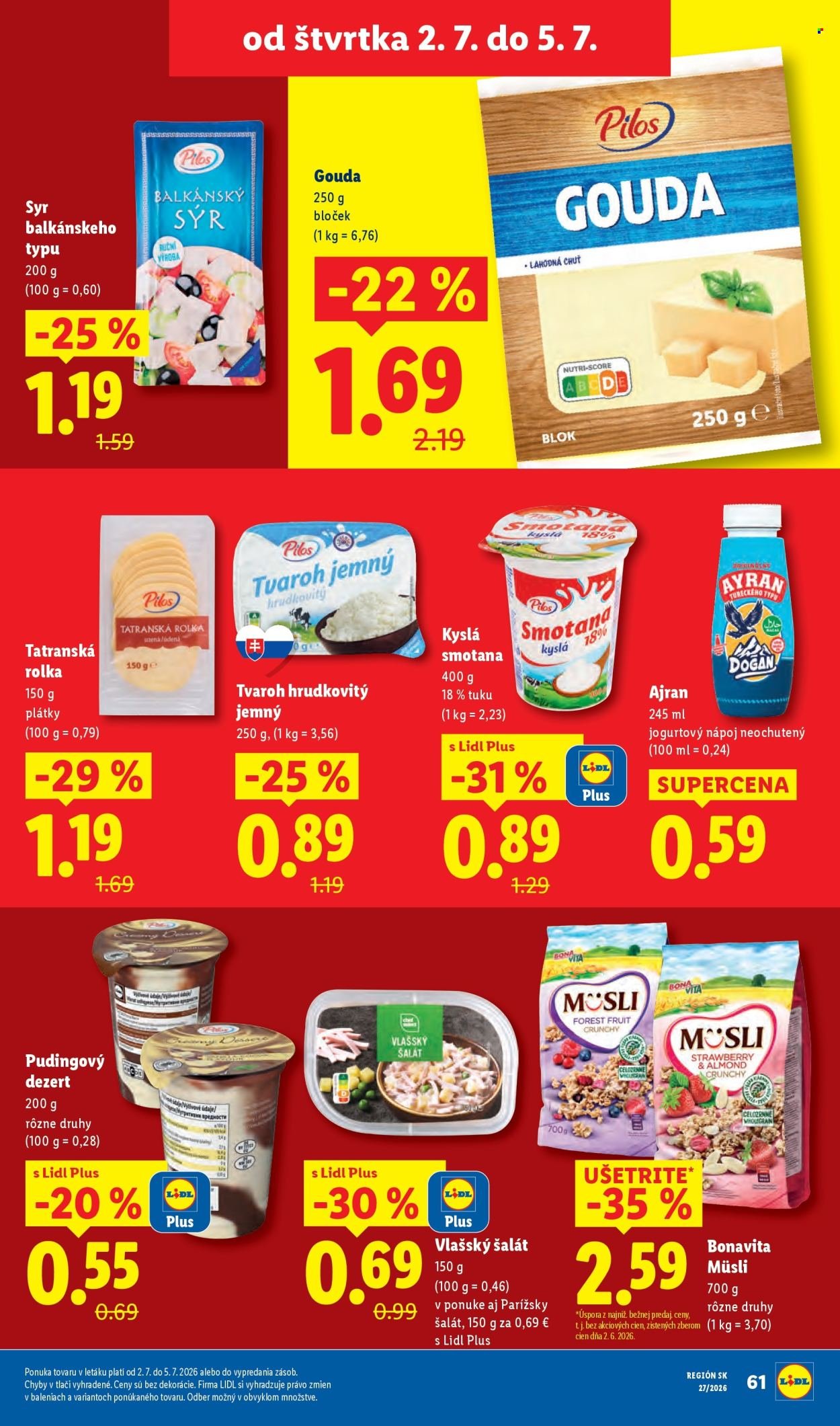 LIDL leták - Od pondelka 29.6.2026