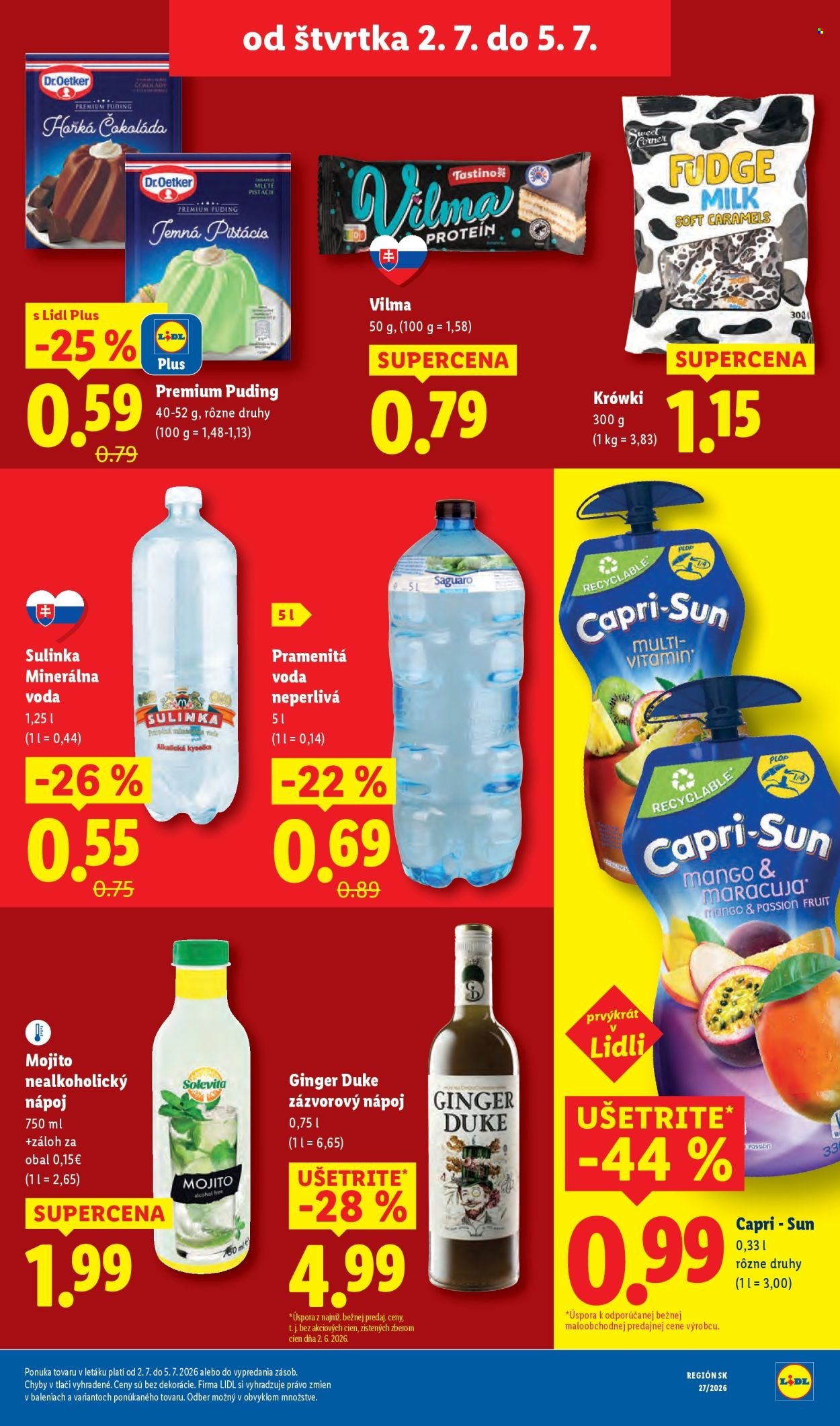 LIDL leták - Od pondelka 29.6.2026
