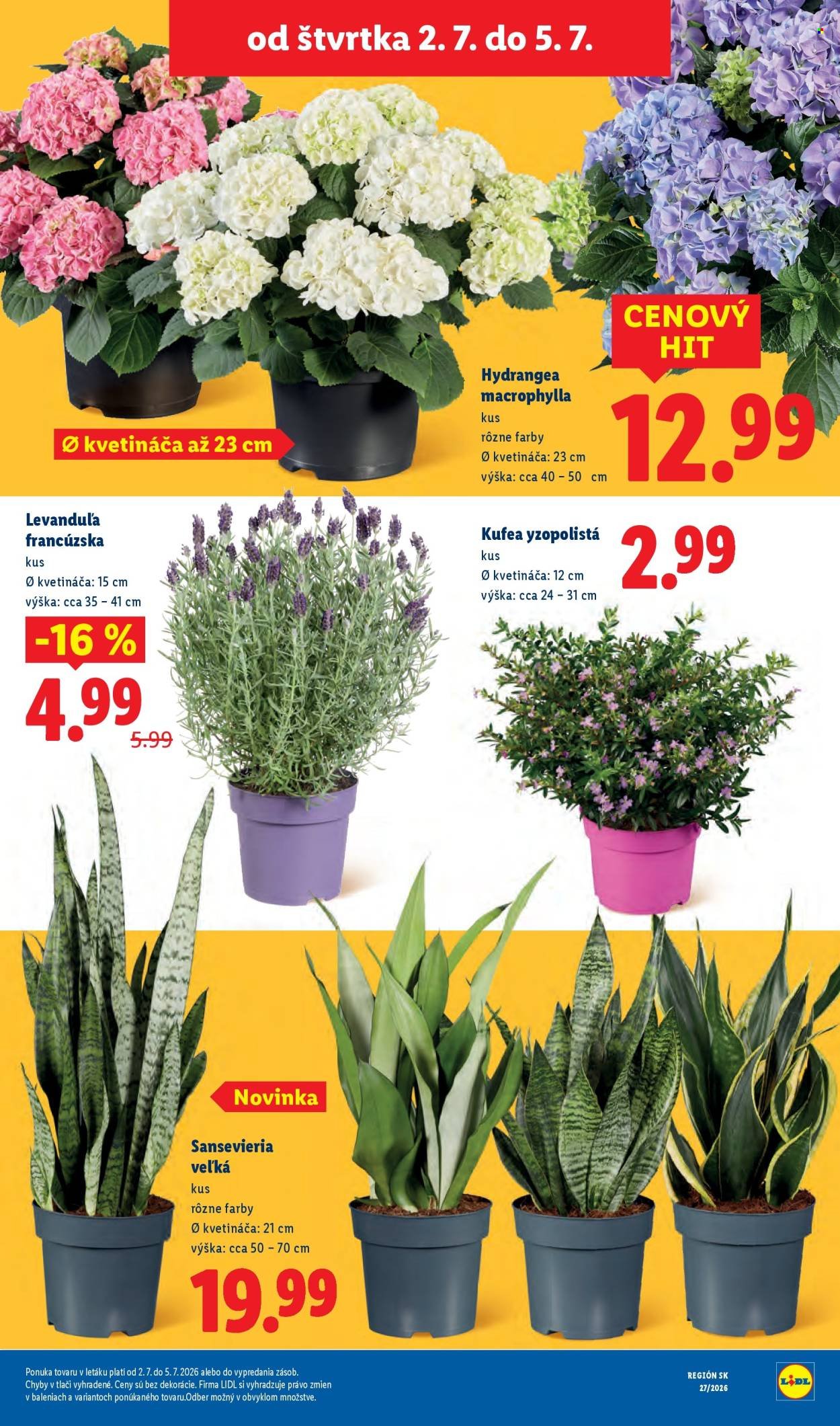 LIDL leták - Od pondelka 29.6.2026