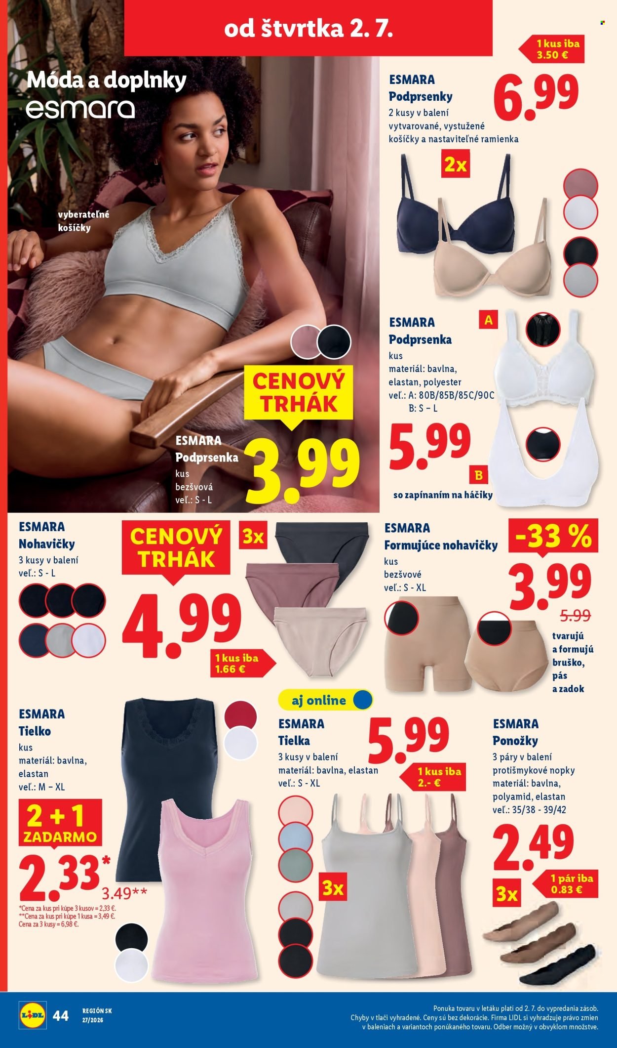 LIDL leták - Od pondelka 29.6.2026