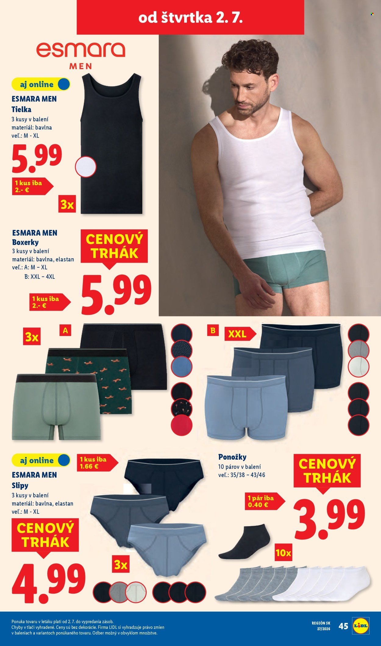 LIDL leták - Od pondelka 29.6.2026