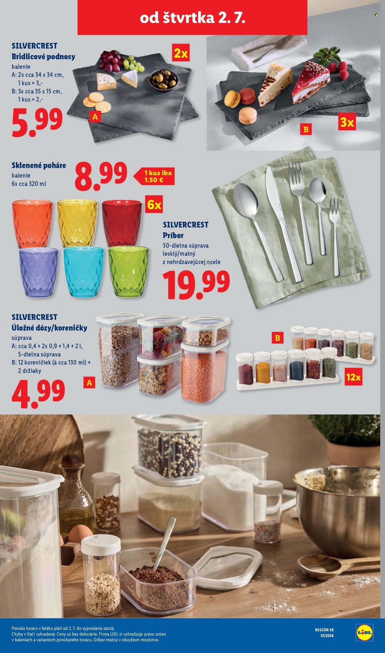 LIDL leták - Od pondelka 29.6.2026