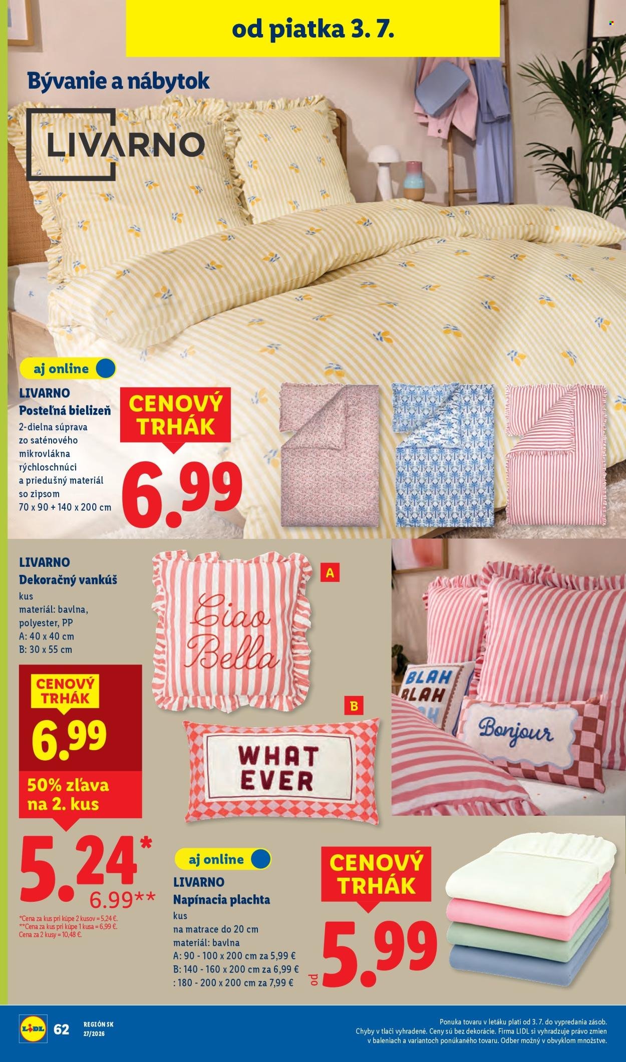 LIDL leták - Od pondelka 29.6.2026
