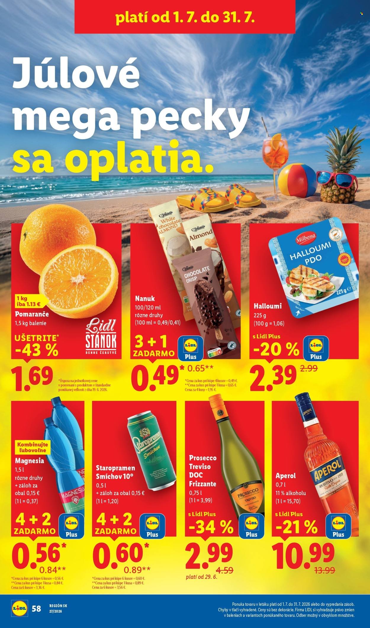 LIDL leták - Od pondelka 29.6.2026