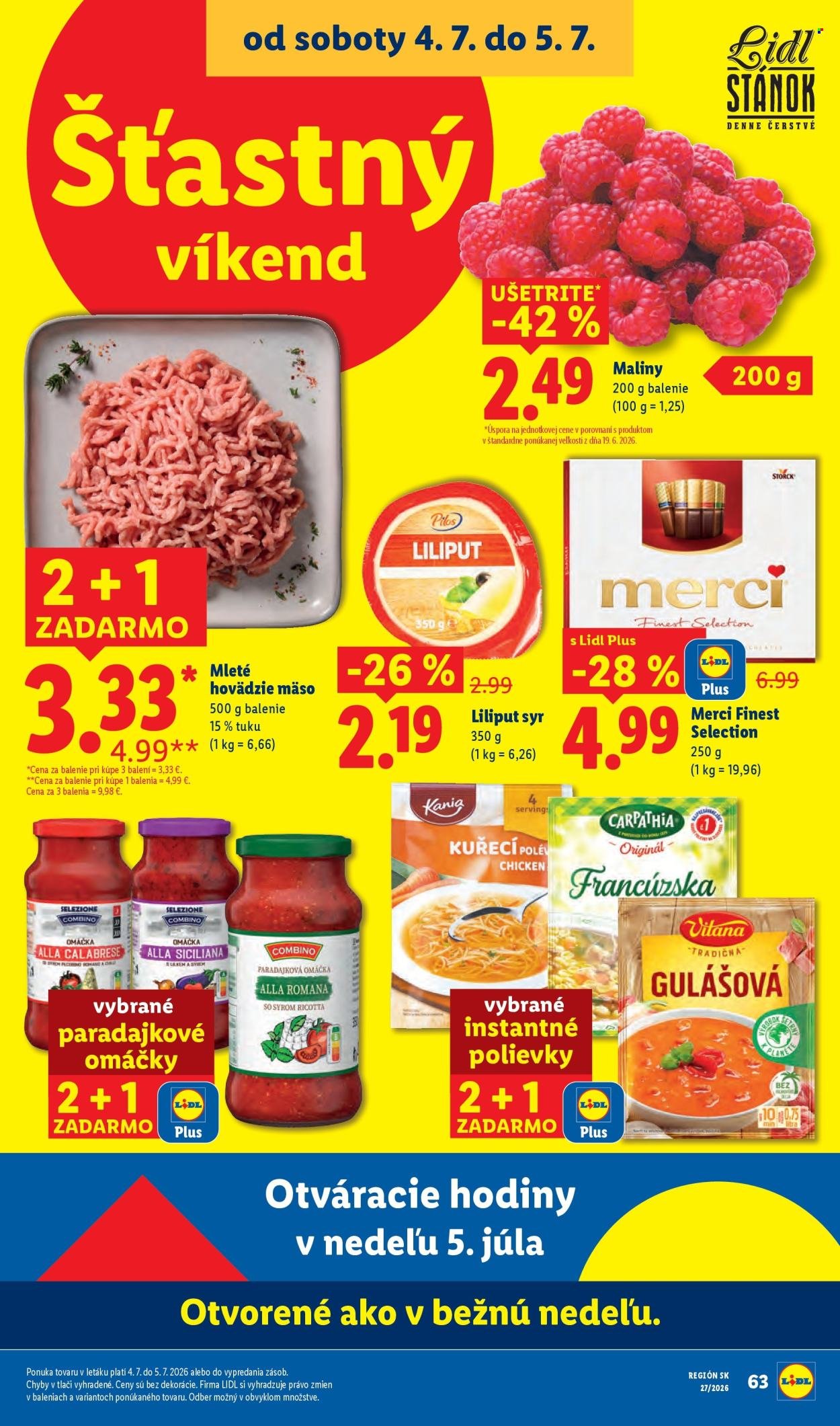 LIDL leták - Od pondelka 29.6.2026