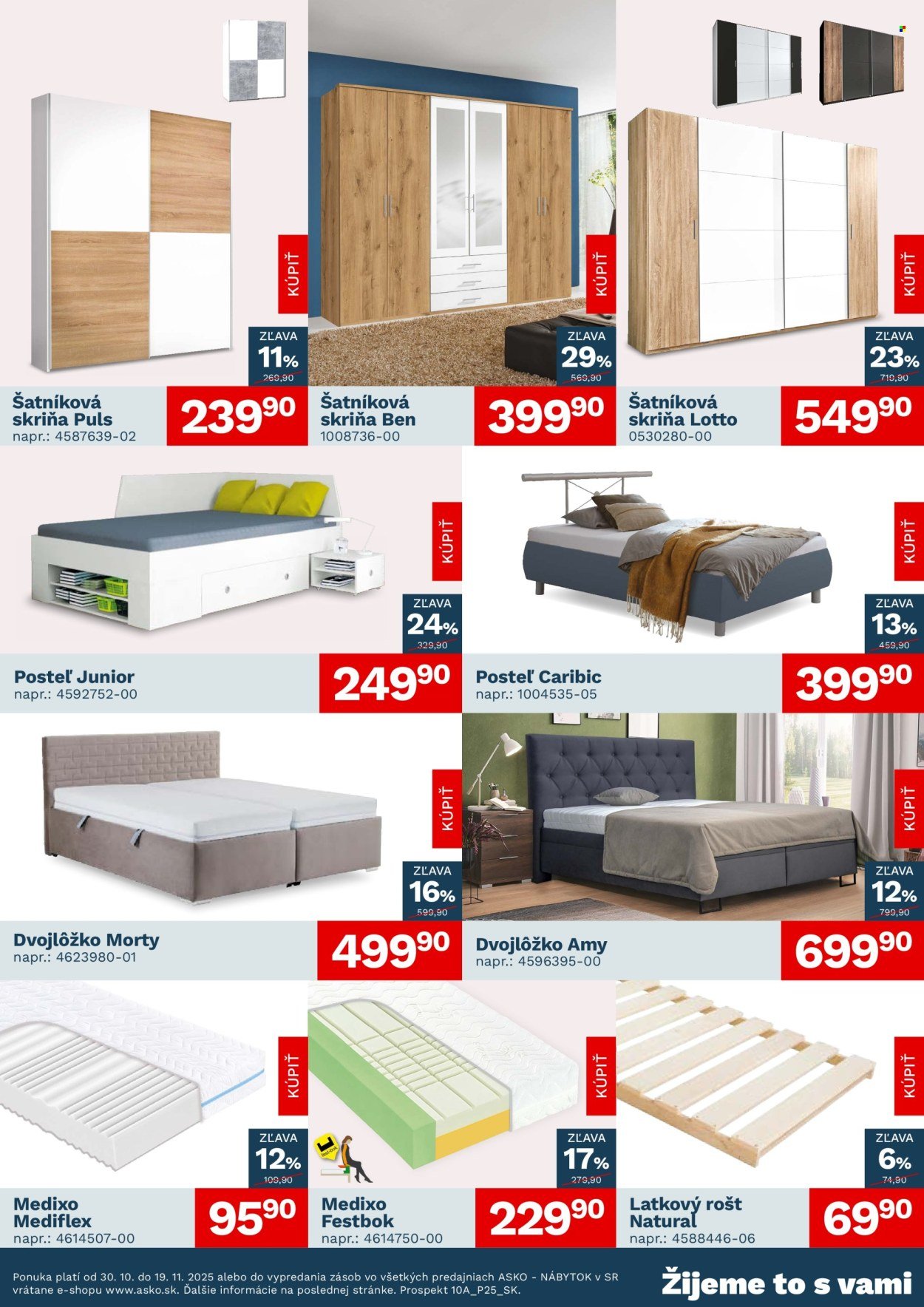 ASKO NÁBYTOK leták - Akčná ponuka (2025-10-30 - 2025-11-19) | 3