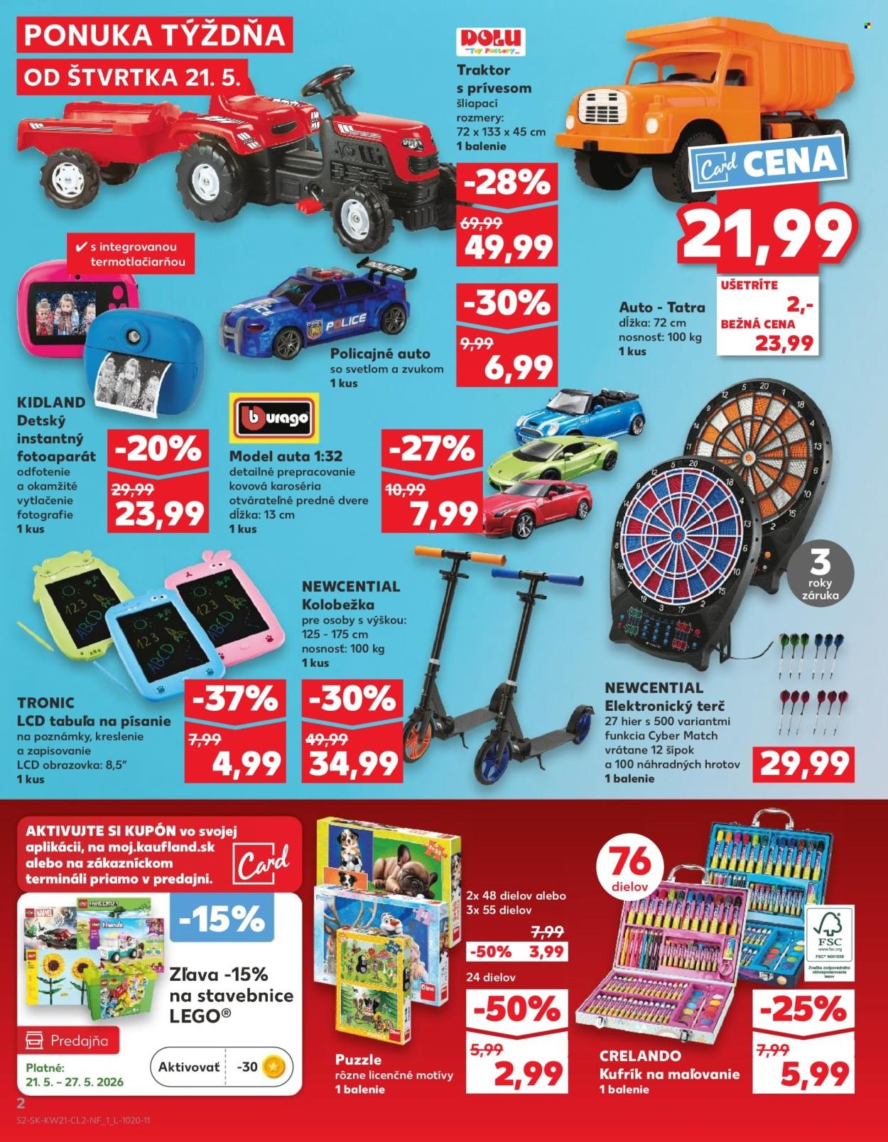KAUFLAND leták - DEŇ DETÍ PLNÝ PREKVAPENÍ (2026-05-21 - 2026-05-27) | 2