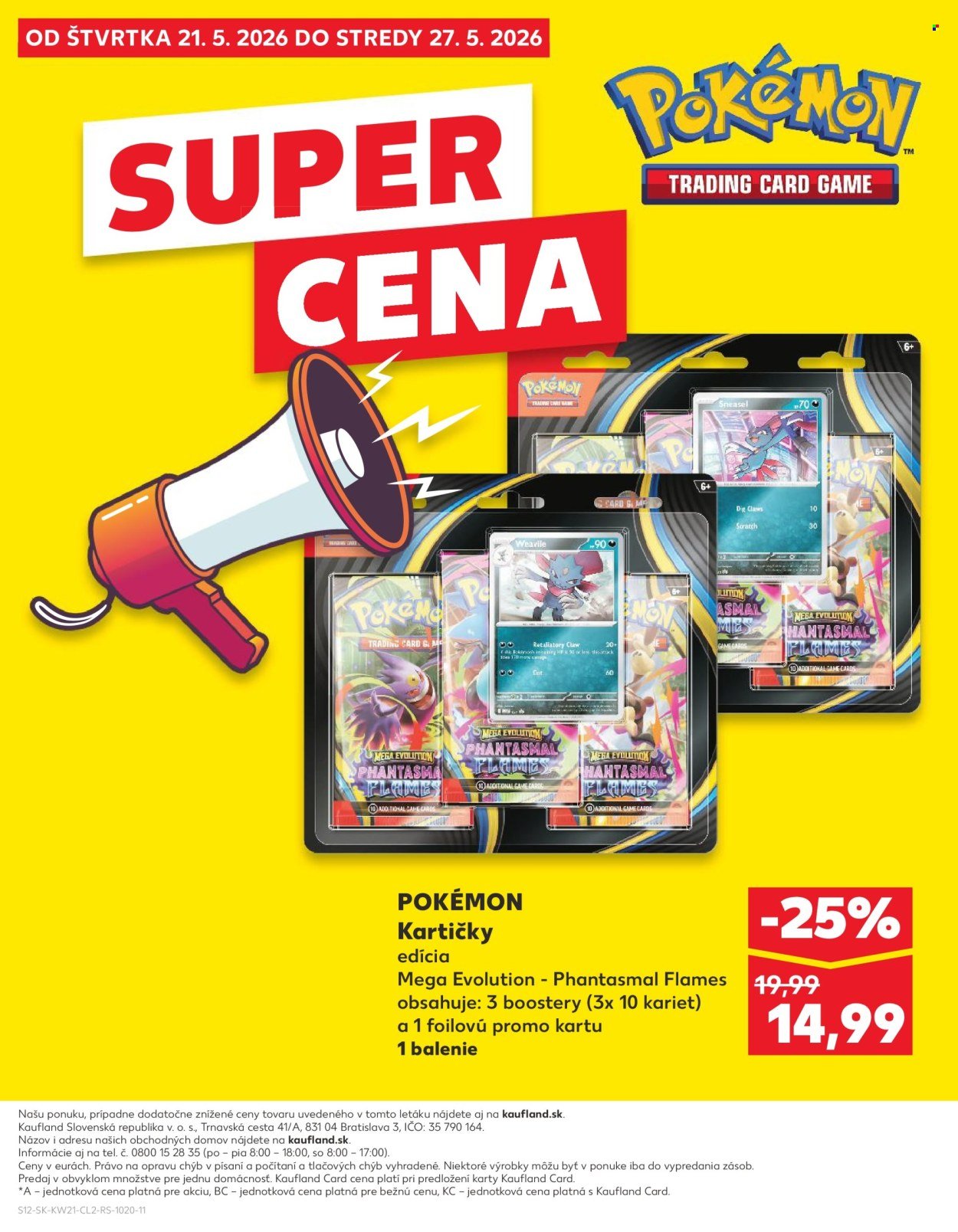 KAUFLAND leták - DEŇ DETÍ PLNÝ PREKVAPENÍ (2026-05-21 - 2026-05-27) | 12