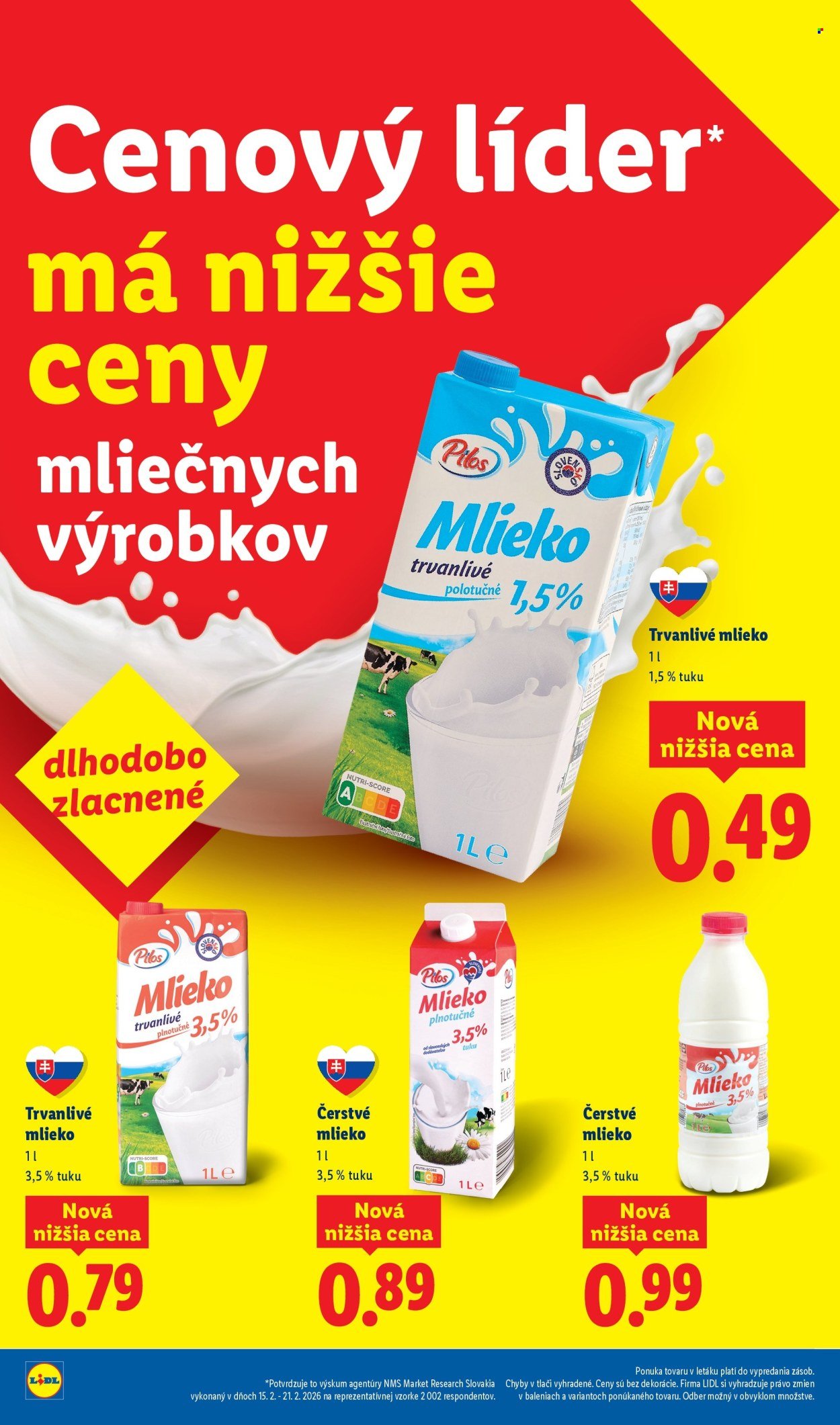 LIDL leták - Dlhodobo zlacnené