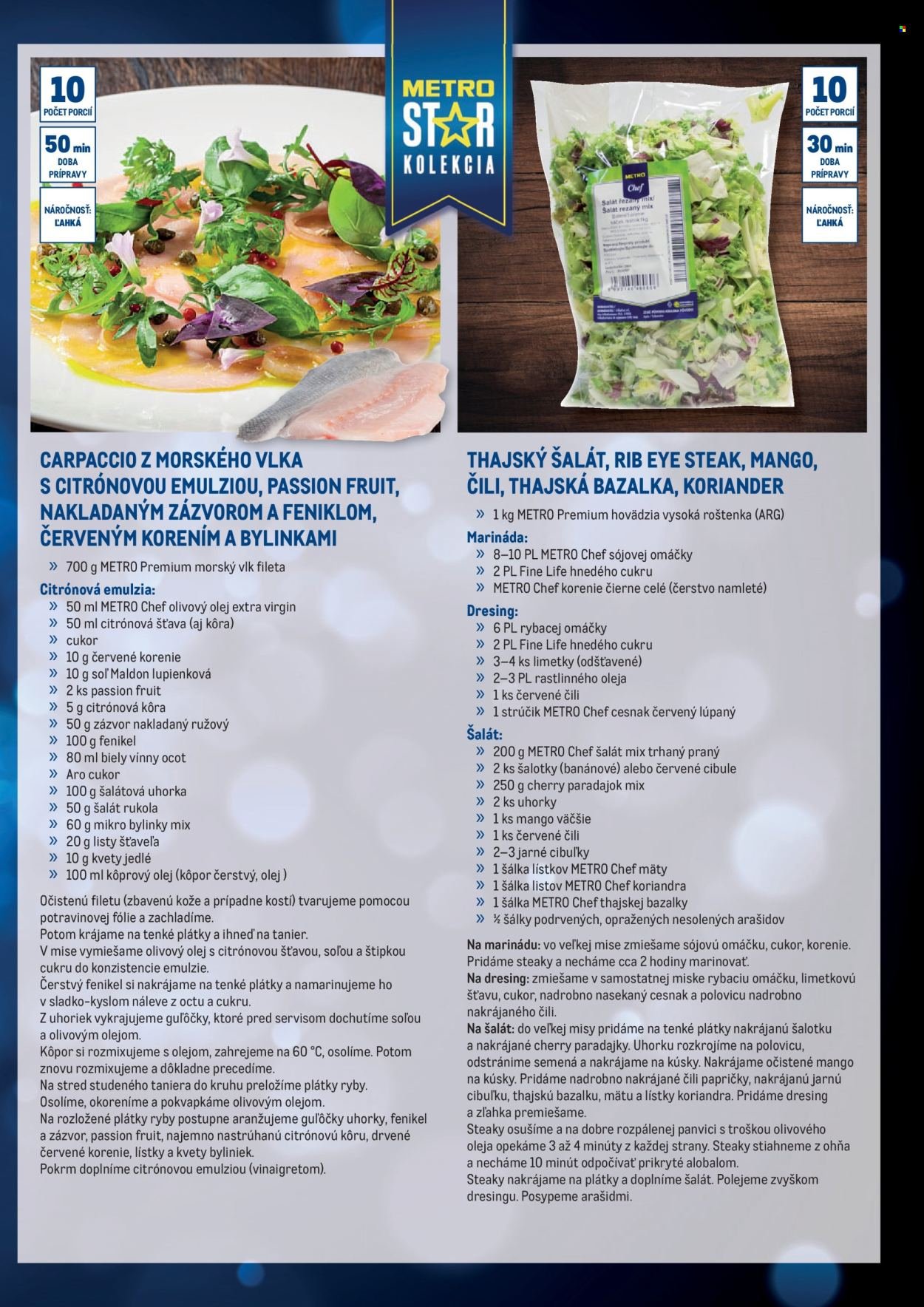 METRO leták - METRO Star recepty (2025-06-04) | 9