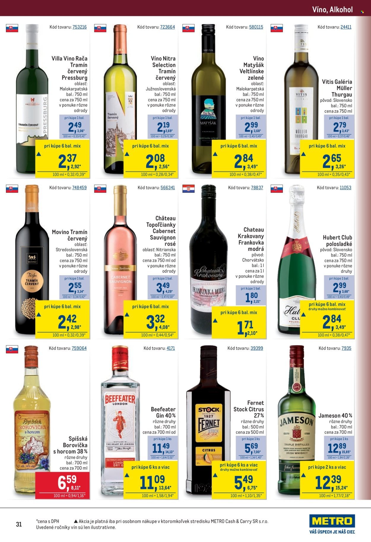 METRO leták - Maloobchod (2026-03-25 - 2026-04-07) | 31