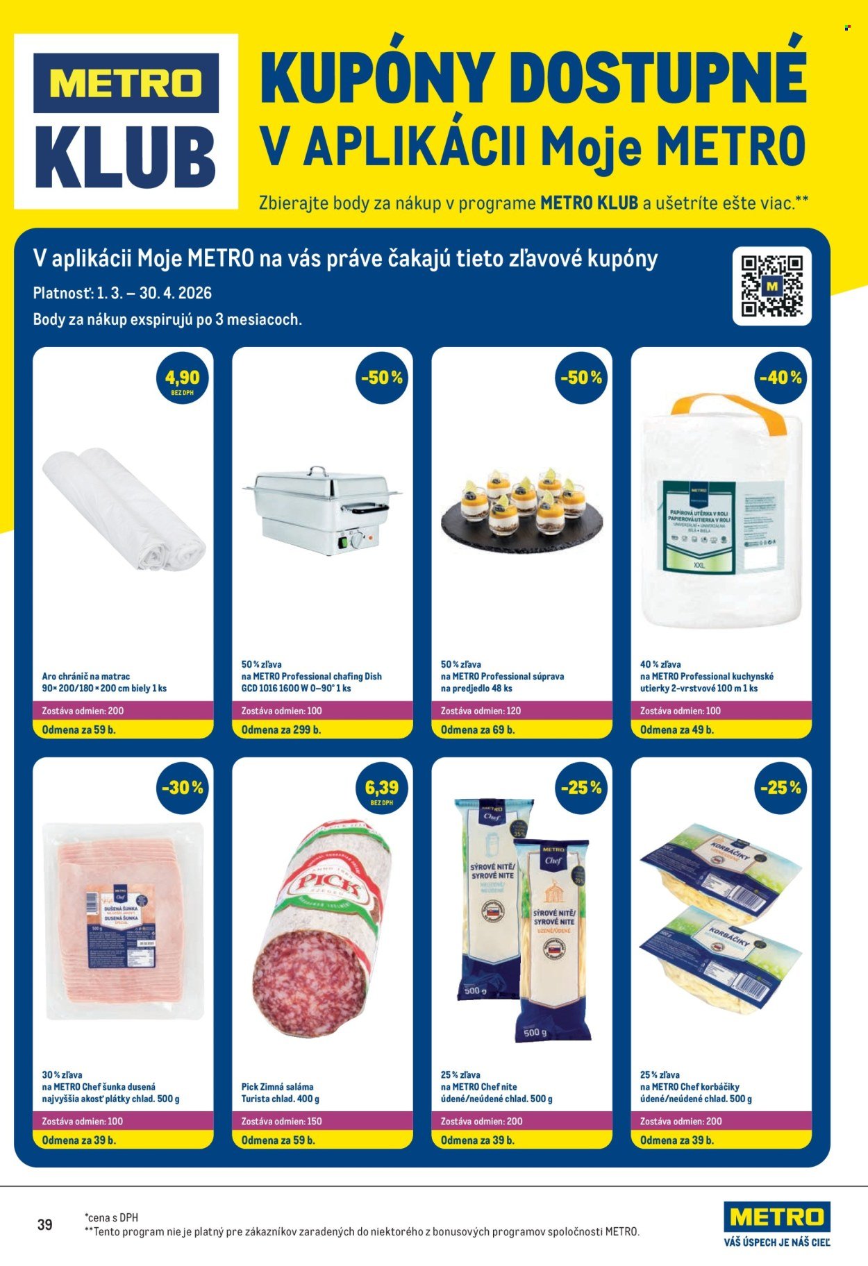 METRO leták - Maloobchod (2026-03-25 - 2026-04-07) | 39