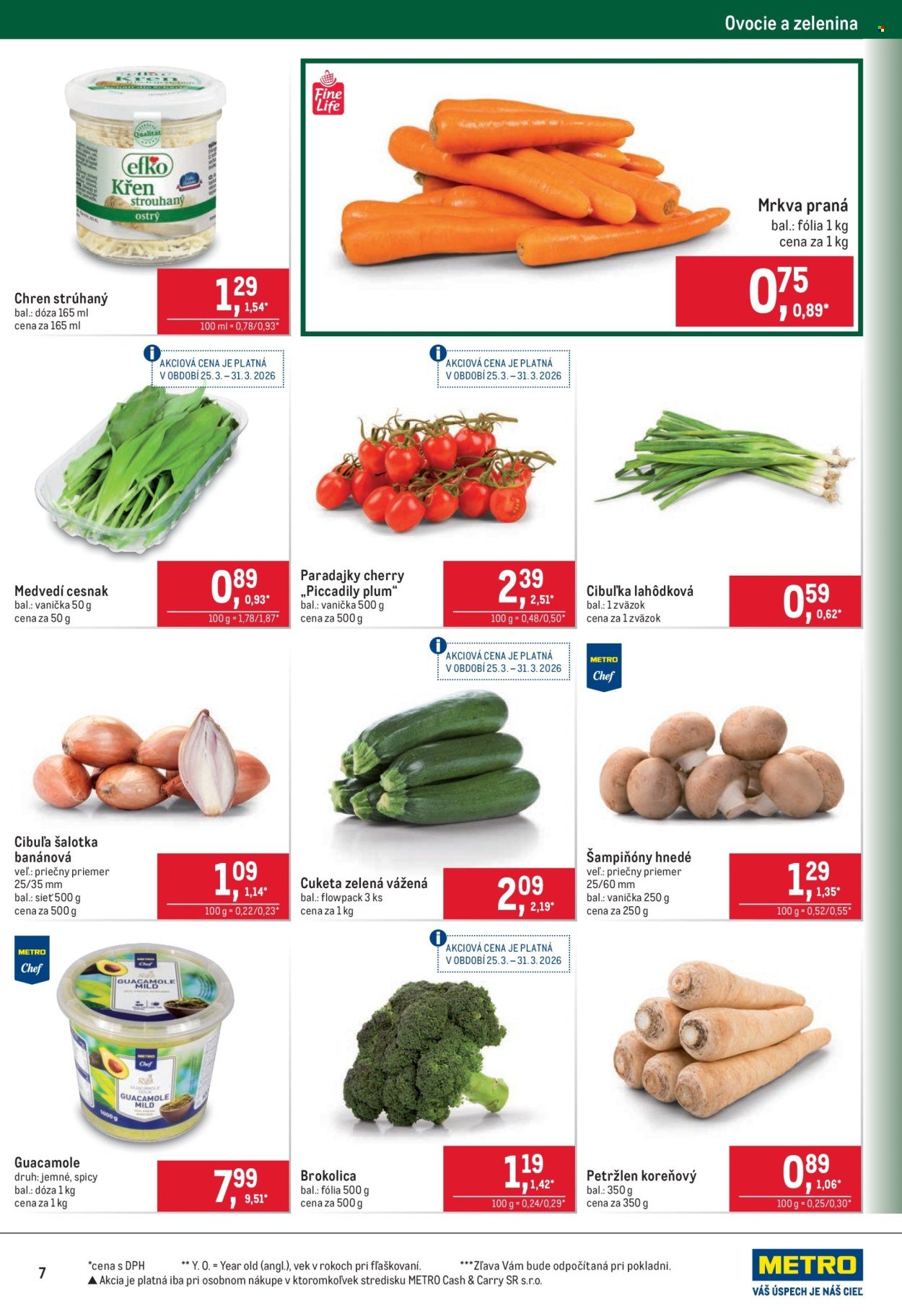 METRO leták - Maloobchod (2026-03-25 - 2026-04-07) | 7