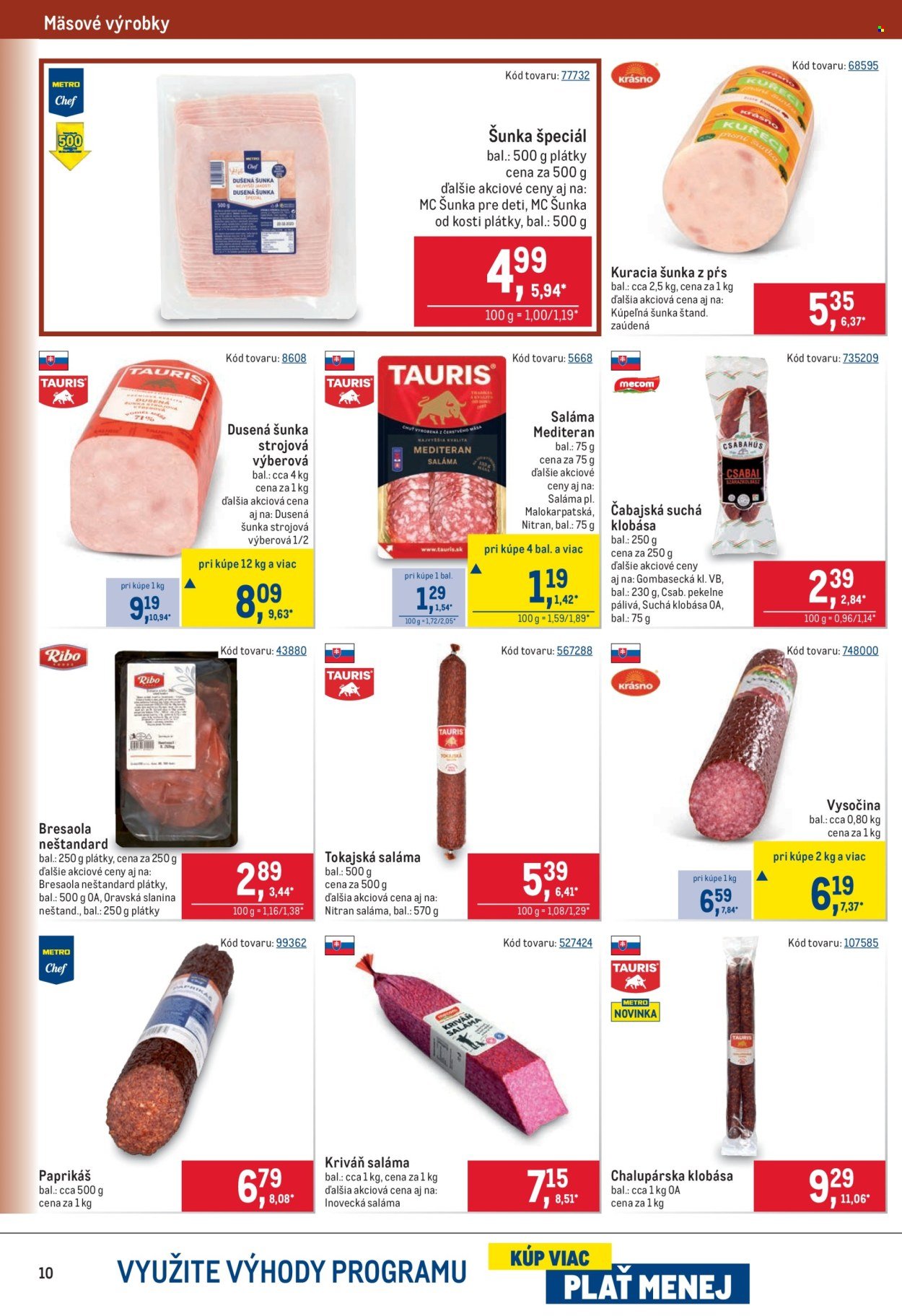 METRO leták - Maloobchod (2026-03-25 - 2026-04-07) | 10