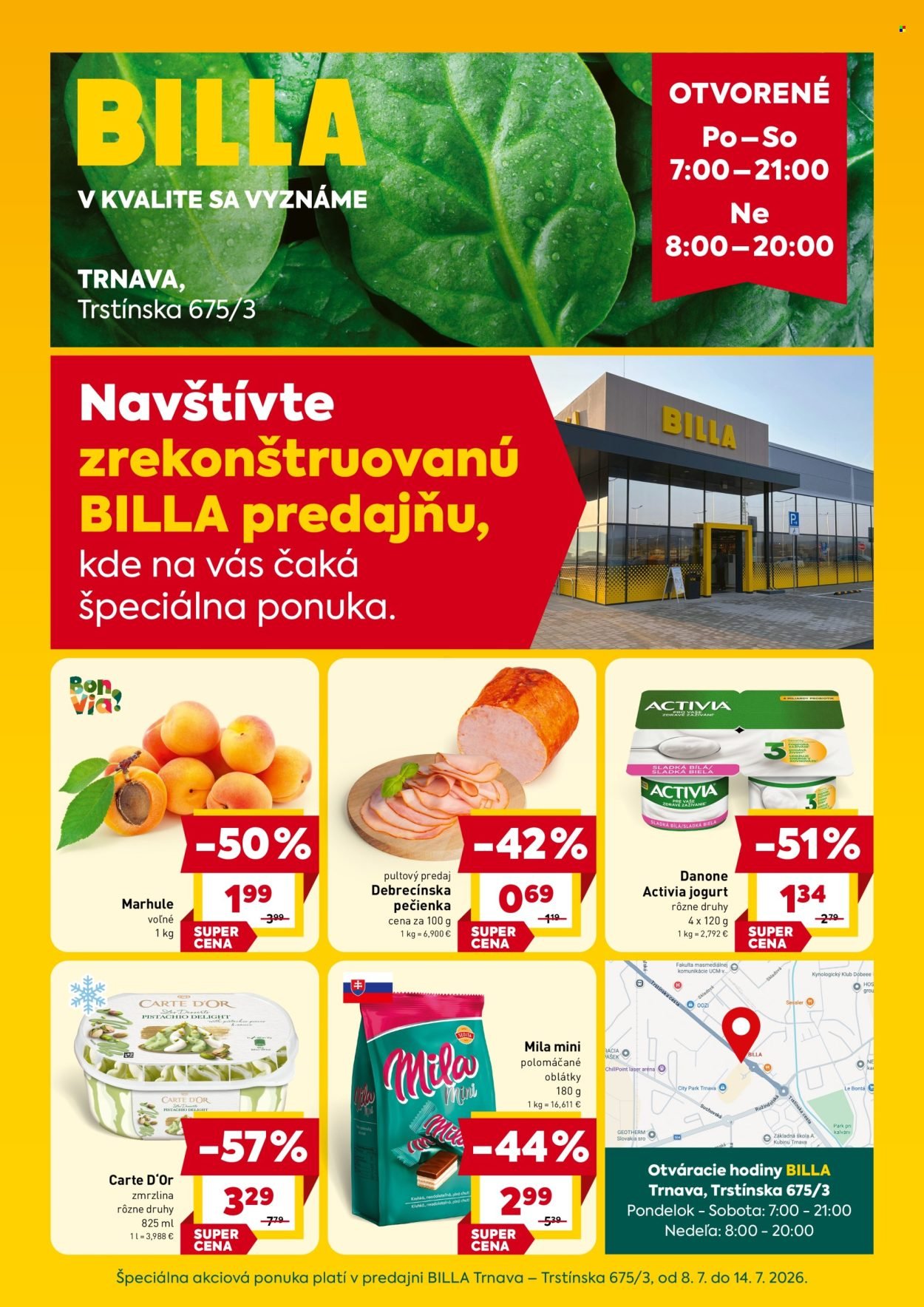 BILLA leták - Trnava