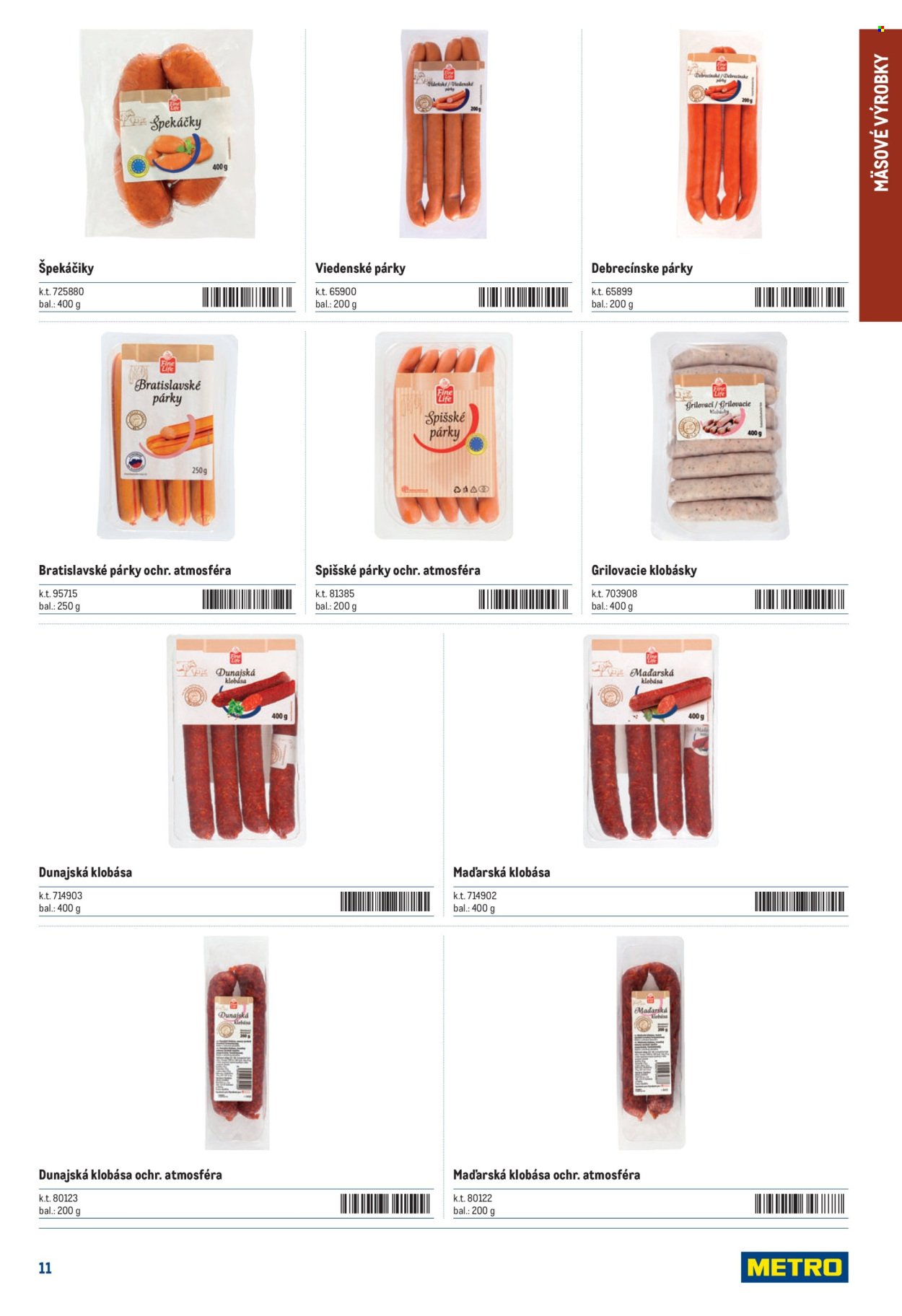 METRO leták - Katalóg FineLife výrobkov (2025-12-31) | 11