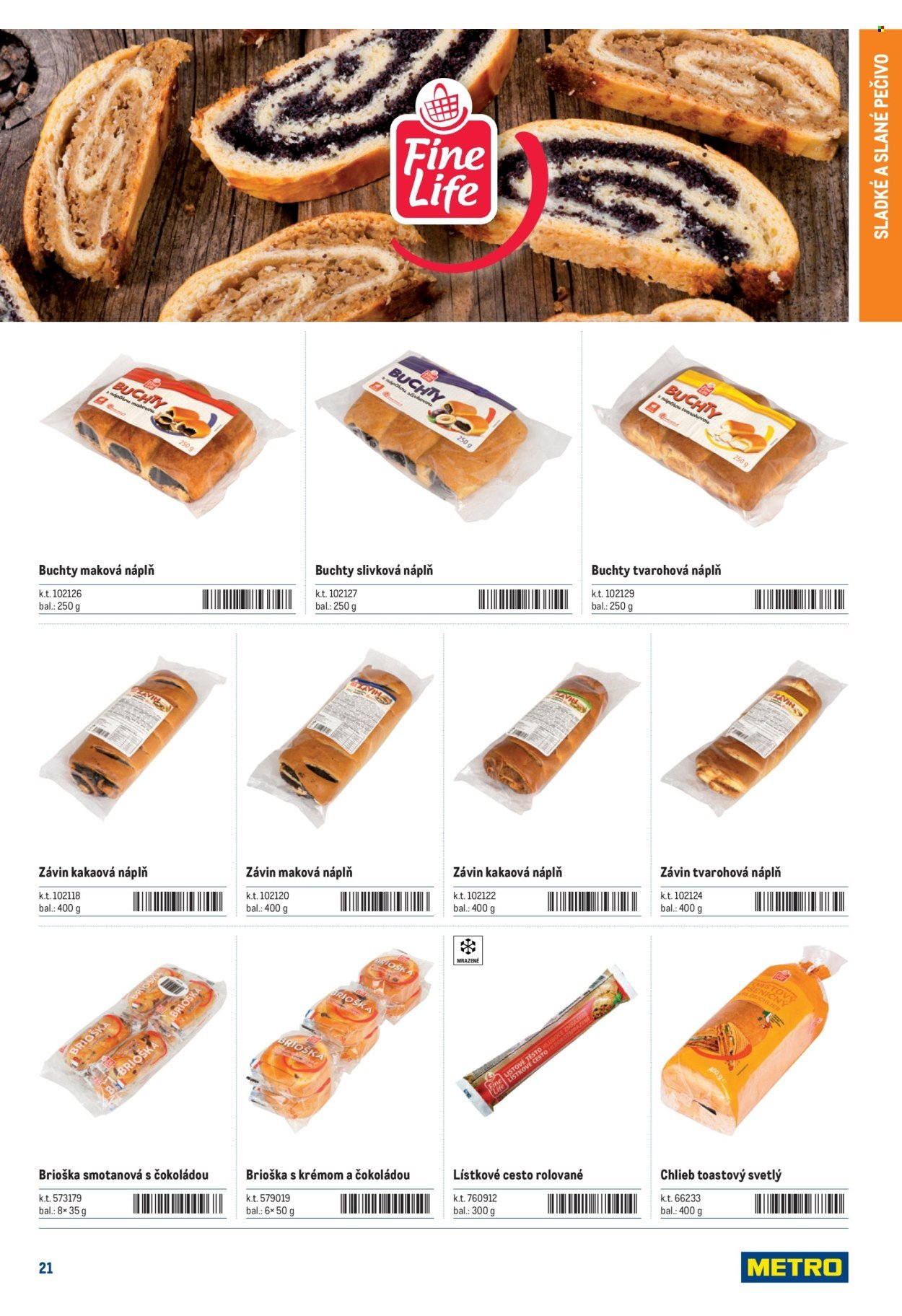 METRO leták - Katalóg FineLife výrobkov (2025-12-31) | 21