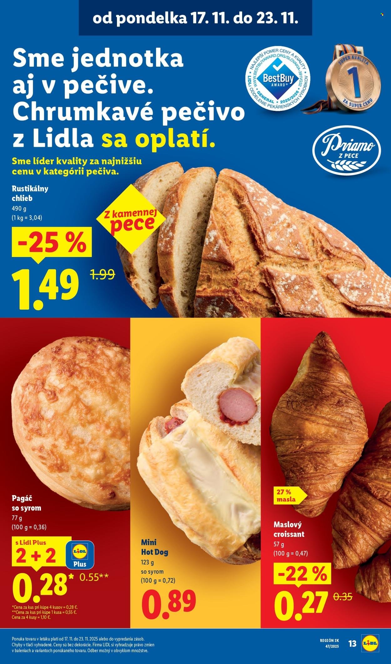 LIDL leták - Od pondelka 17.11.2025 (2025-11-17 - 2025-11-23) | 16