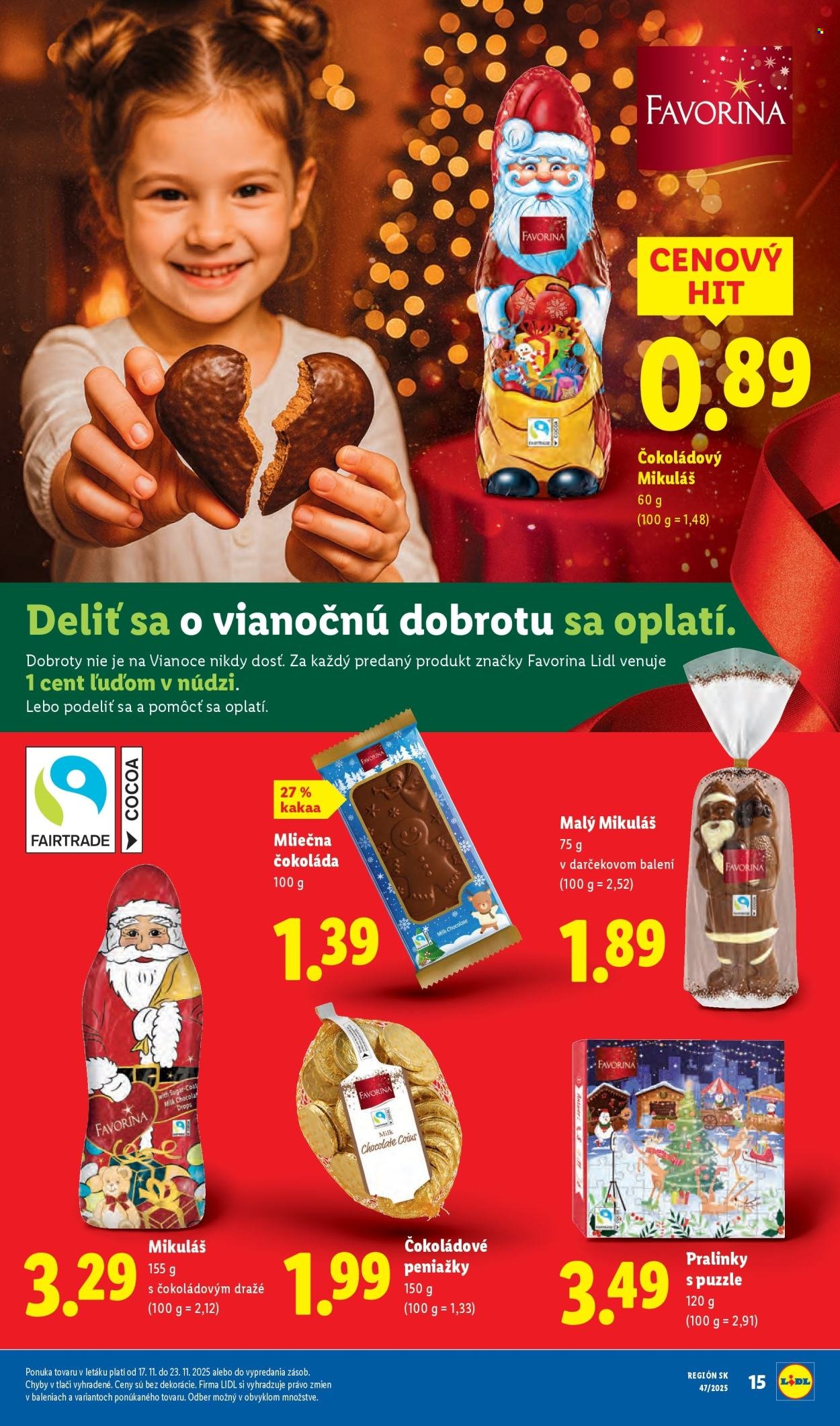 LIDL leták - Od pondelka 17.11.2025 (2025-11-17 - 2025-11-23) | 18
