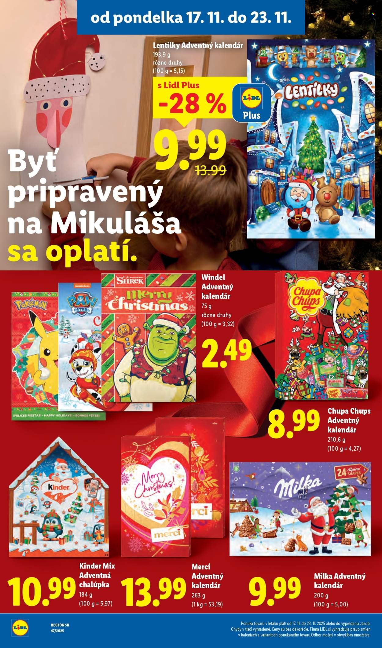 LIDL leták - Od pondelka 17.11.2025 (2025-11-17 - 2025-11-23) | 20