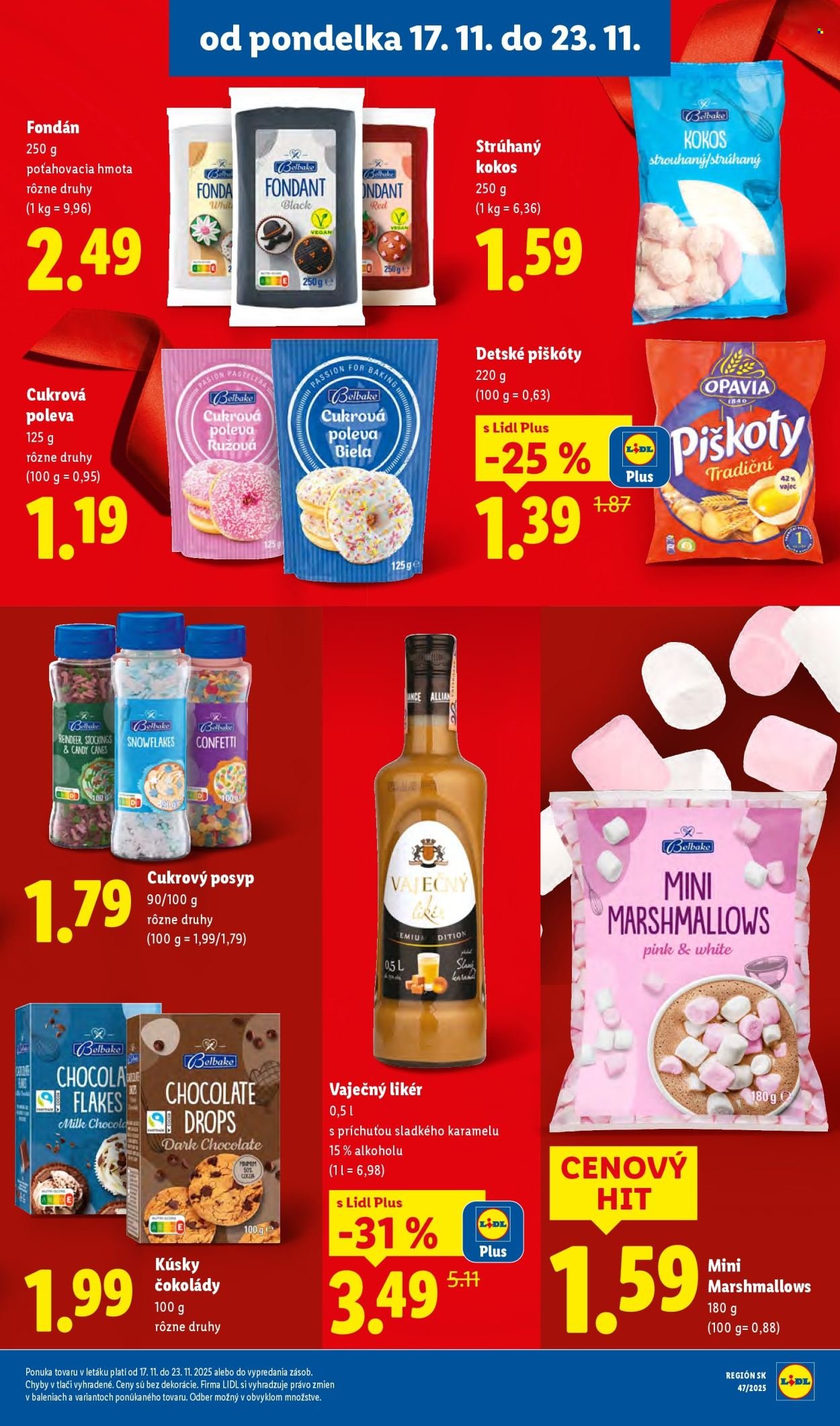 LIDL leták - Od pondelka 17.11.2025 (2025-11-17 - 2025-11-23) | 23