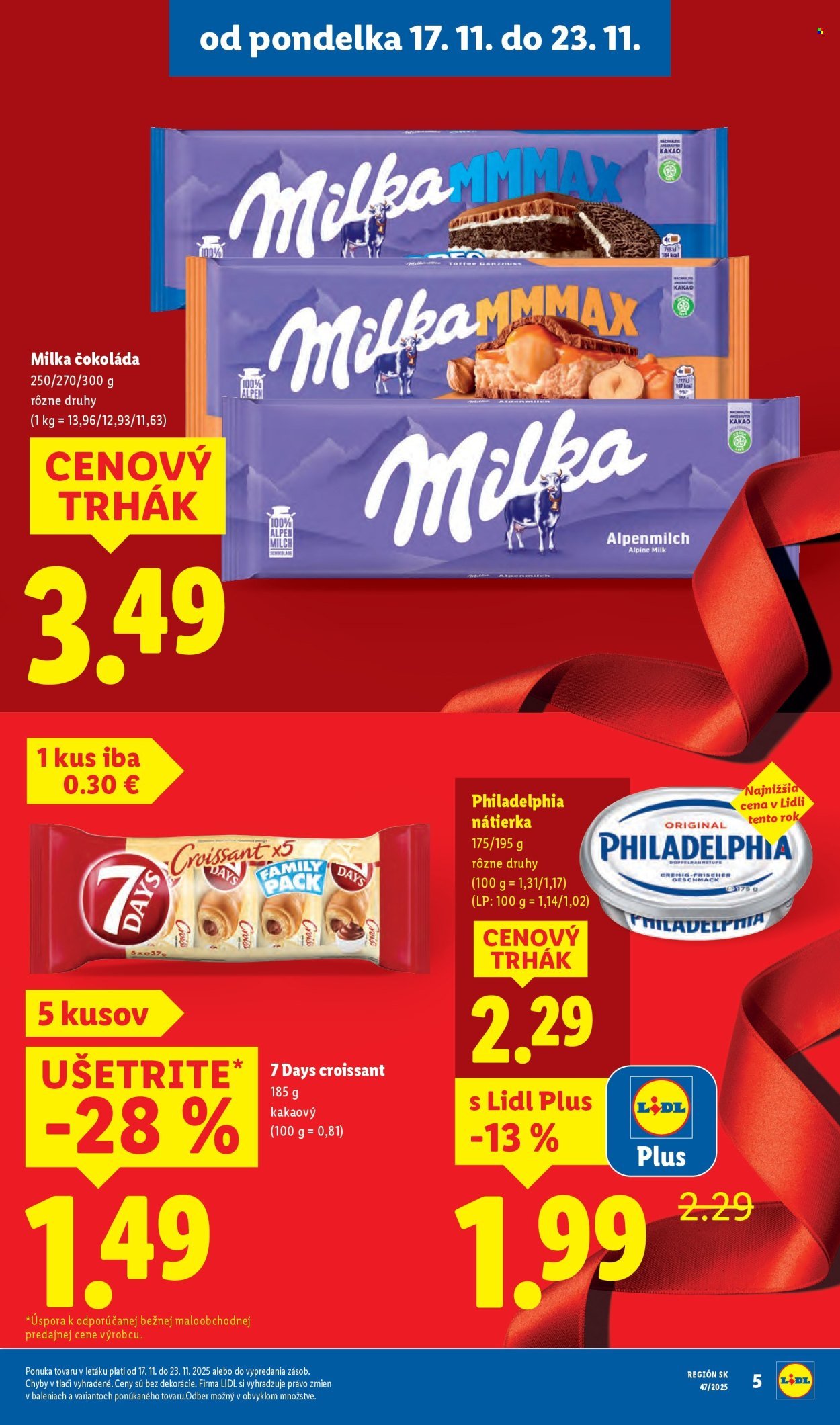 LIDL leták - Od pondelka 17.11.2025 (2025-11-17 - 2025-11-23) | 5