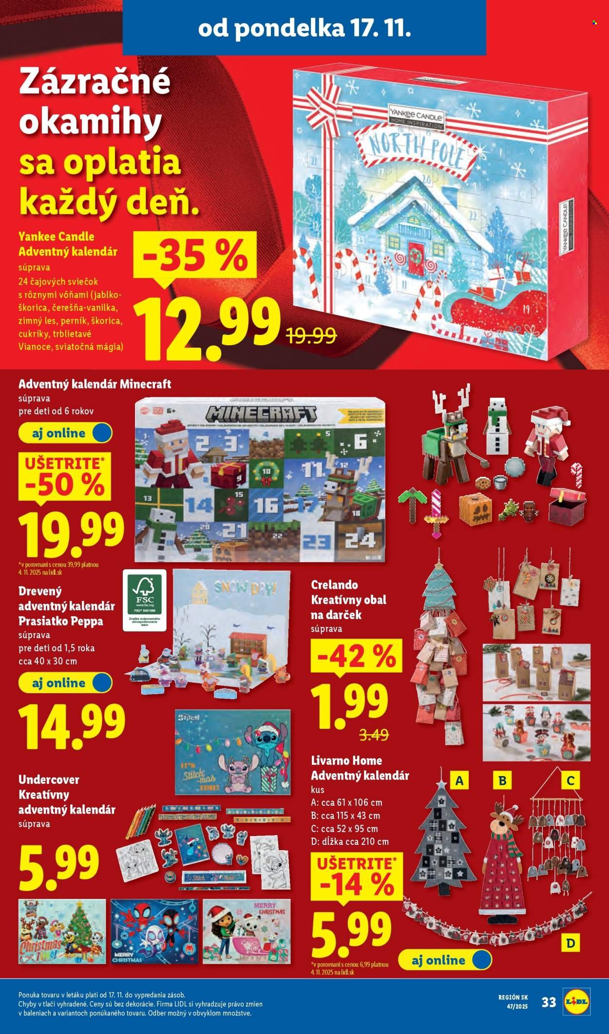 LIDL leták - Od pondelka 17.11.2025 (2025-11-17 - 2025-11-23) | 45
