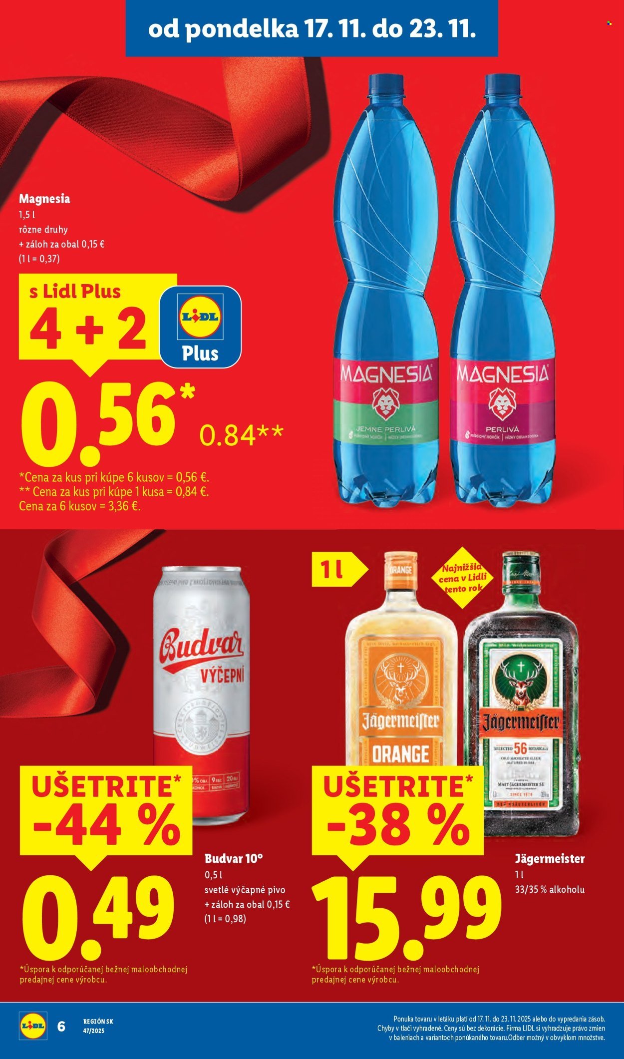 LIDL leták - Od pondelka 17.11.2025 (2025-11-17 - 2025-11-23) | 6