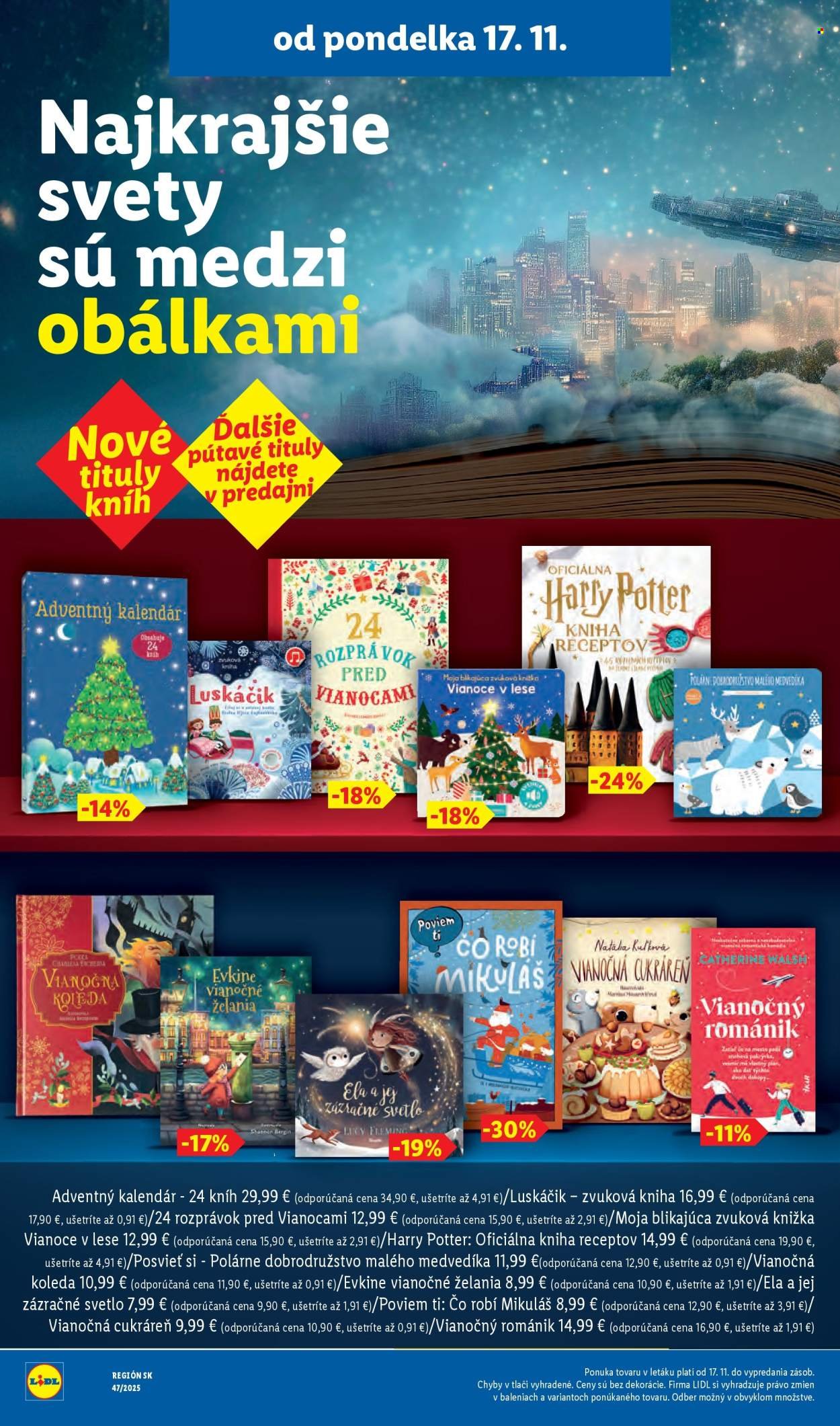 LIDL leták - Od pondelka 17.11.2025 (2025-11-17 - 2025-11-23) | 52