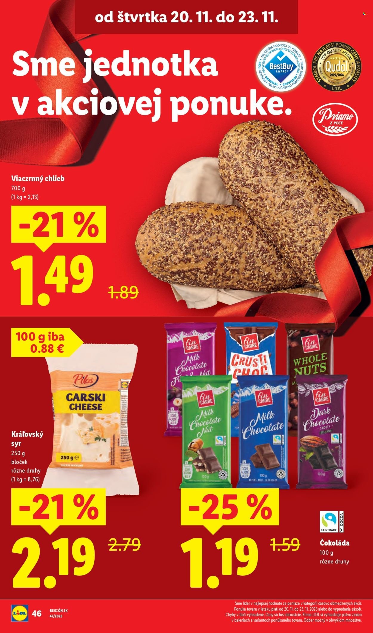 LIDL leták - Od pondelka 17.11.2025 (2025-11-17 - 2025-11-23) | 58