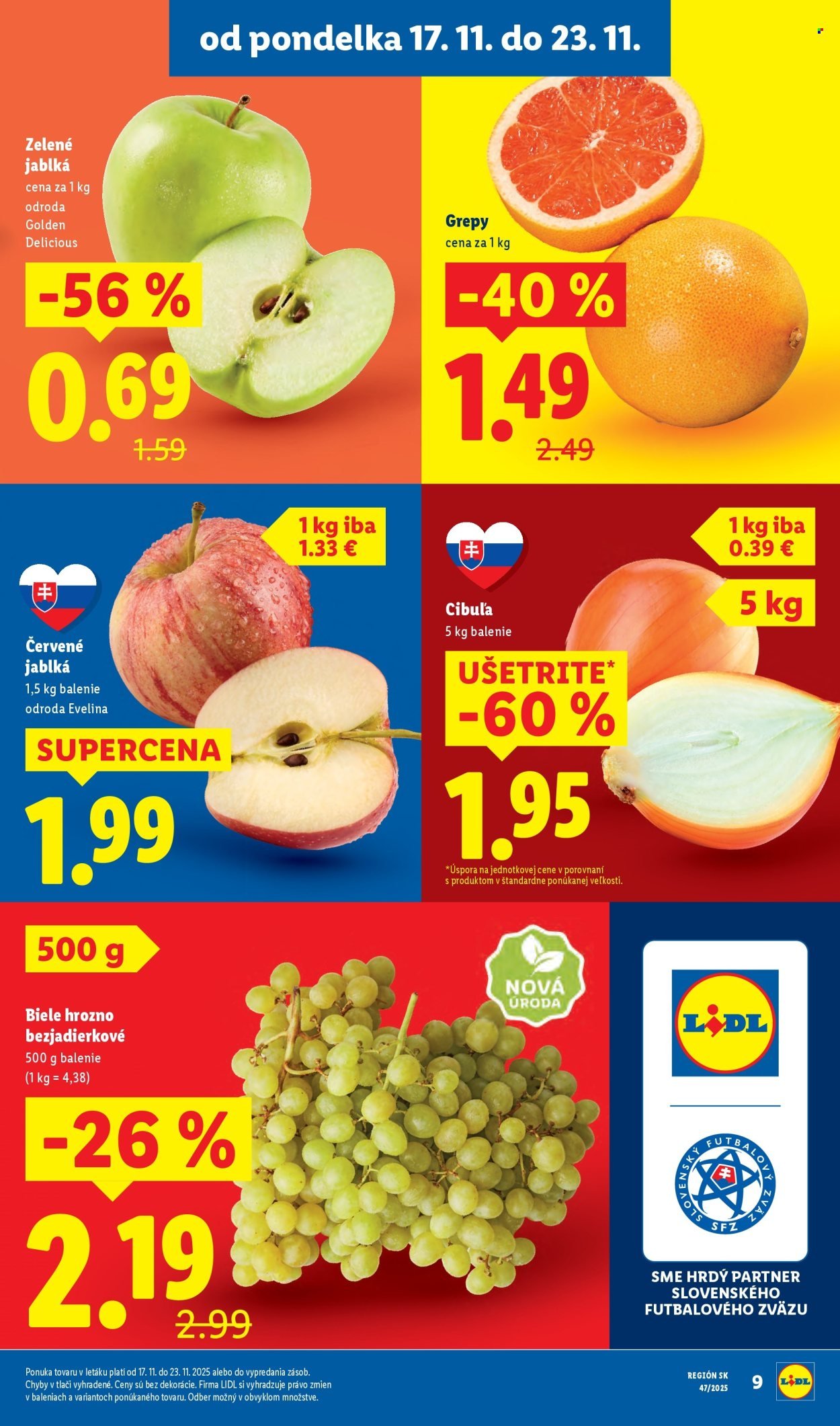 LIDL leták - Od pondelka 17.11.2025 (2025-11-17 - 2025-11-23) | 9