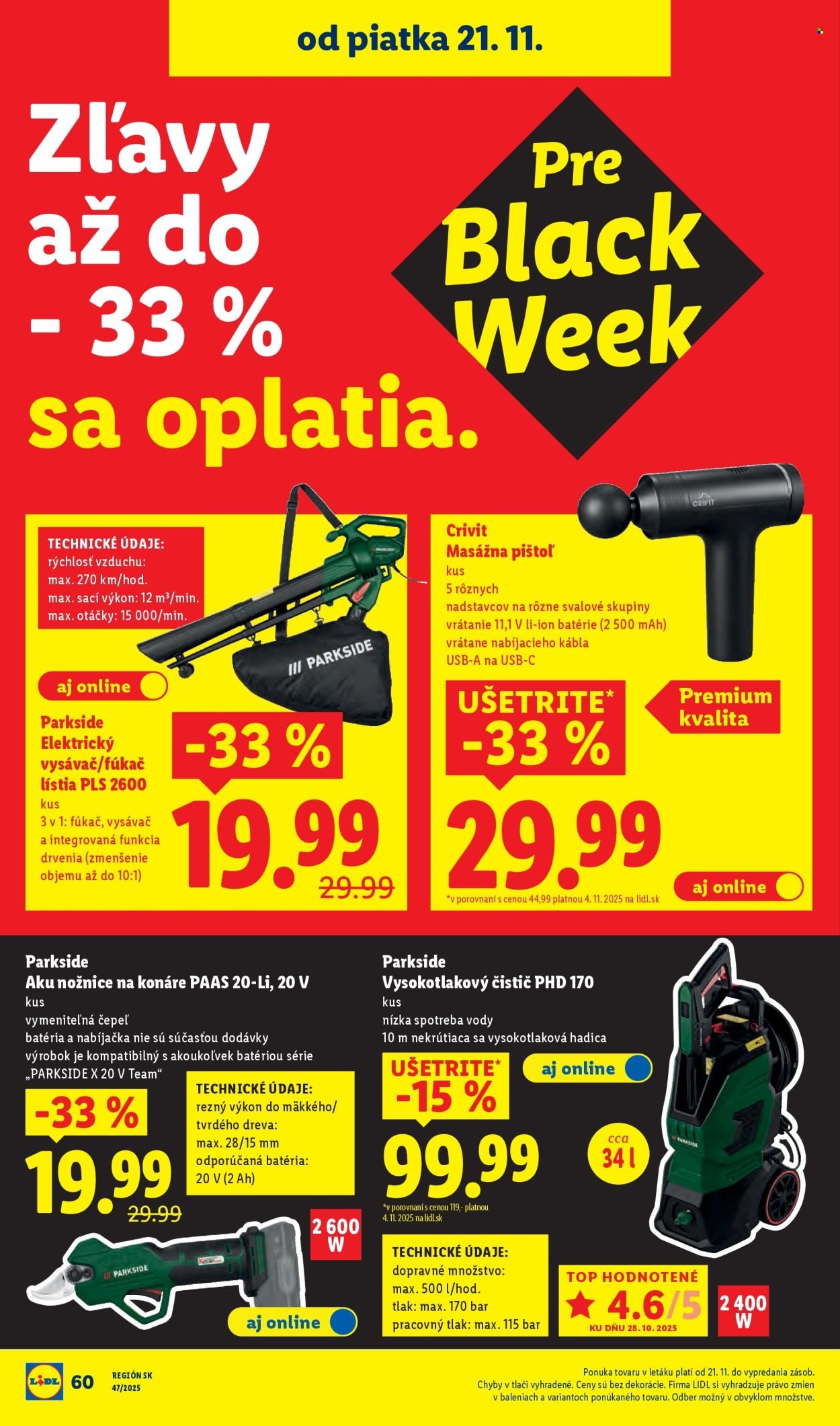 LIDL leták - Od pondelka 17.11.2025 (2025-11-17 - 2025-11-23) | 95