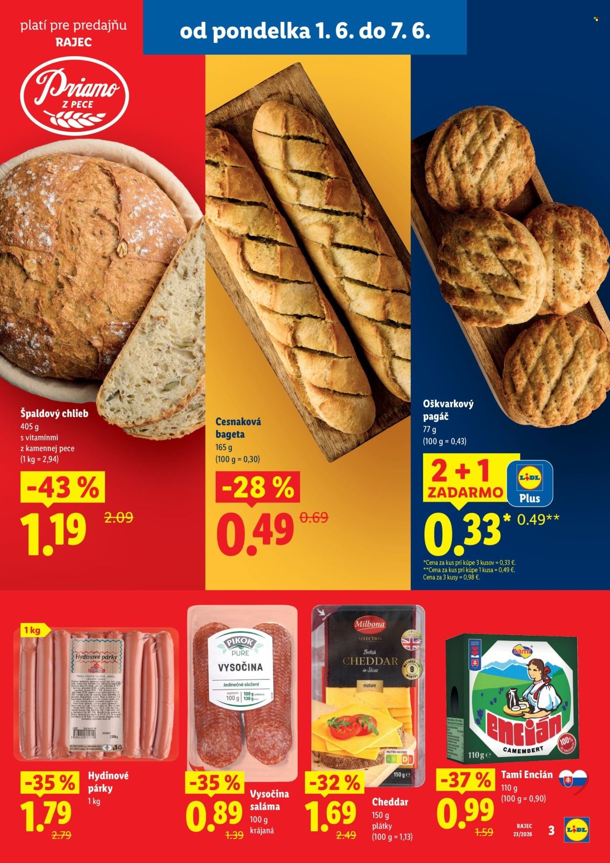 LIDL leták - Nová predajňa v Rajci