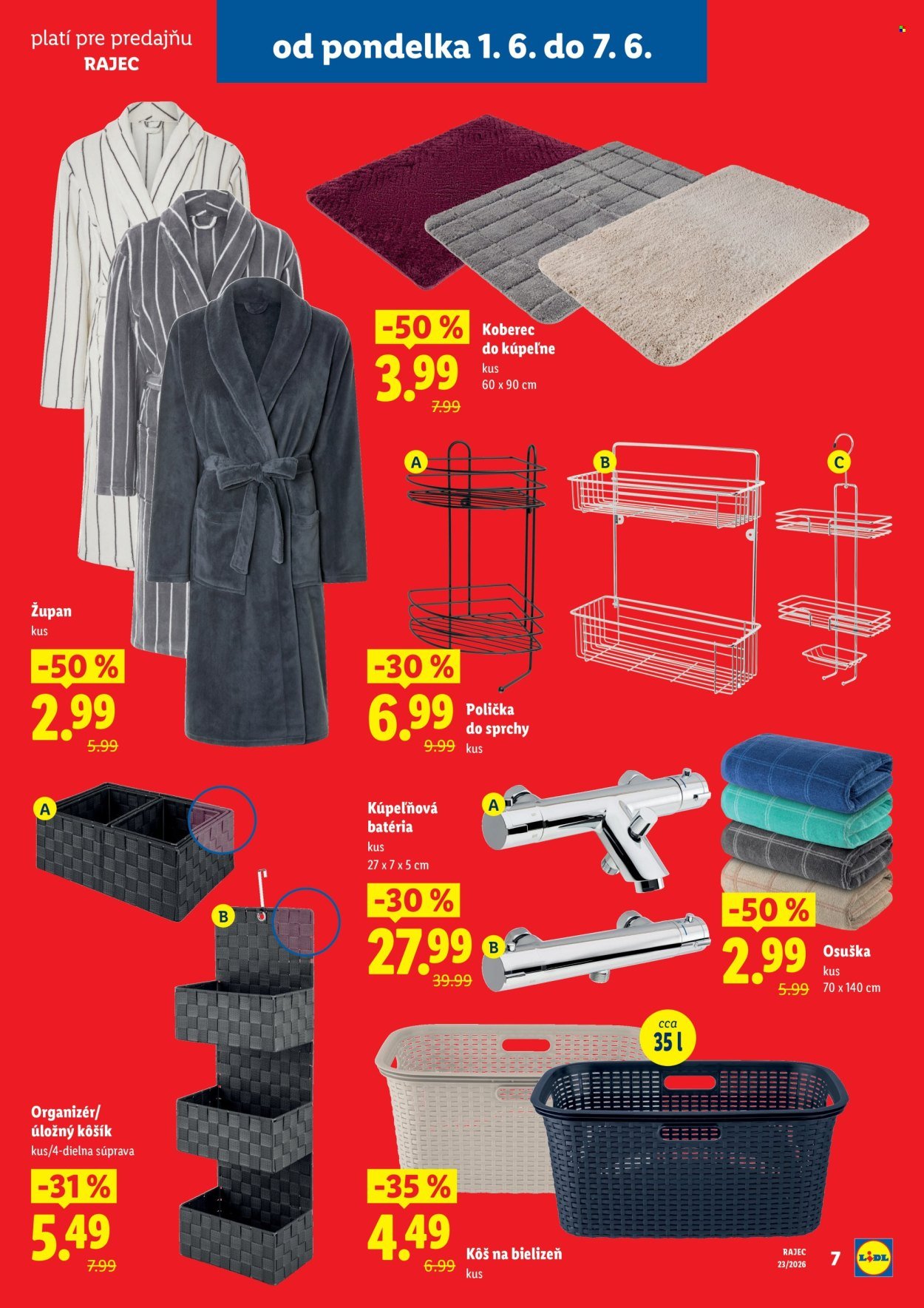 LIDL leták - Nová predajňa v Rajci