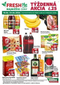 FRESH leták - Týždenná akcia