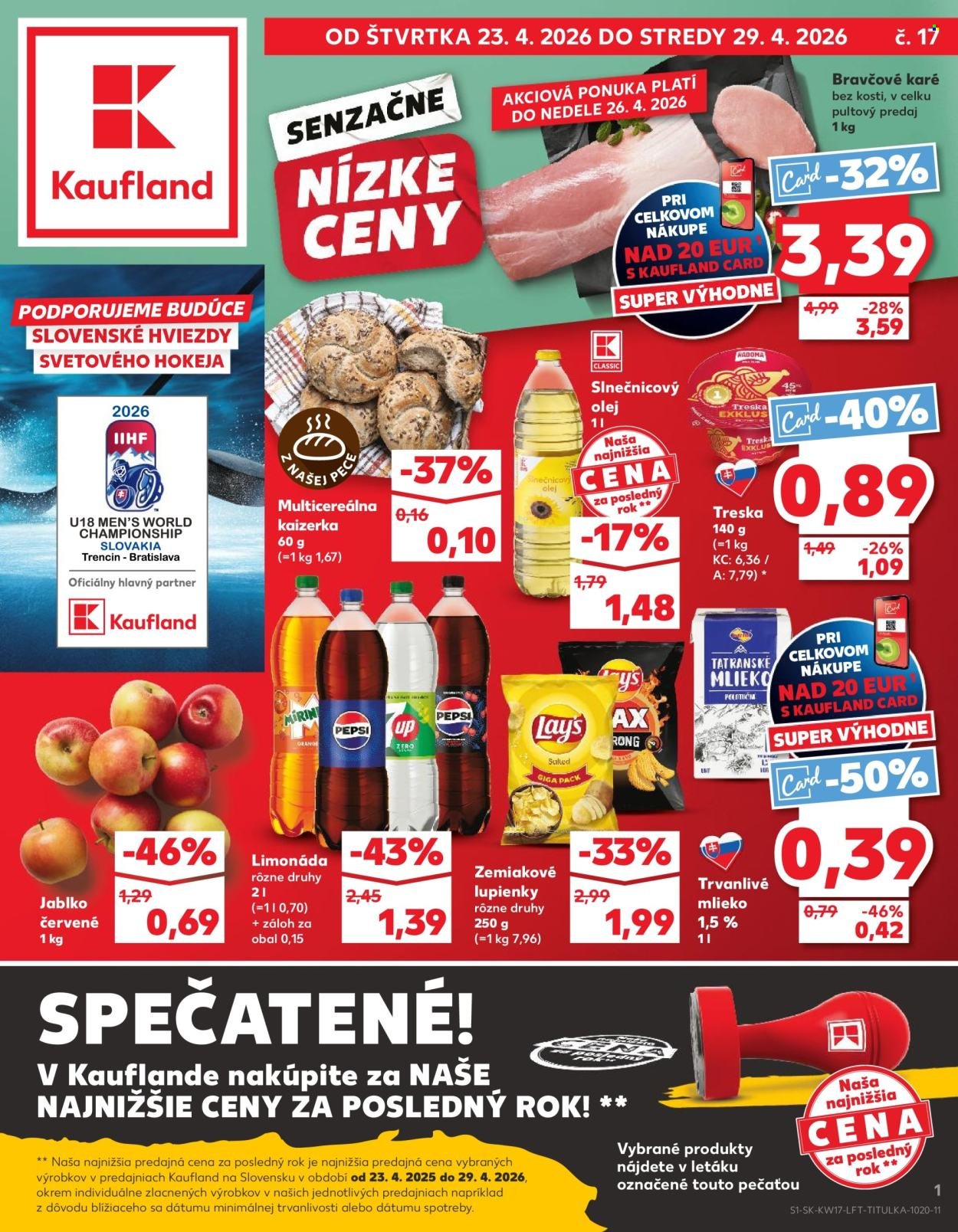 KAUFLAND leták - Od štvrtka 23.4.2026 (2026-04-23 - 2026-04-29) | 1
