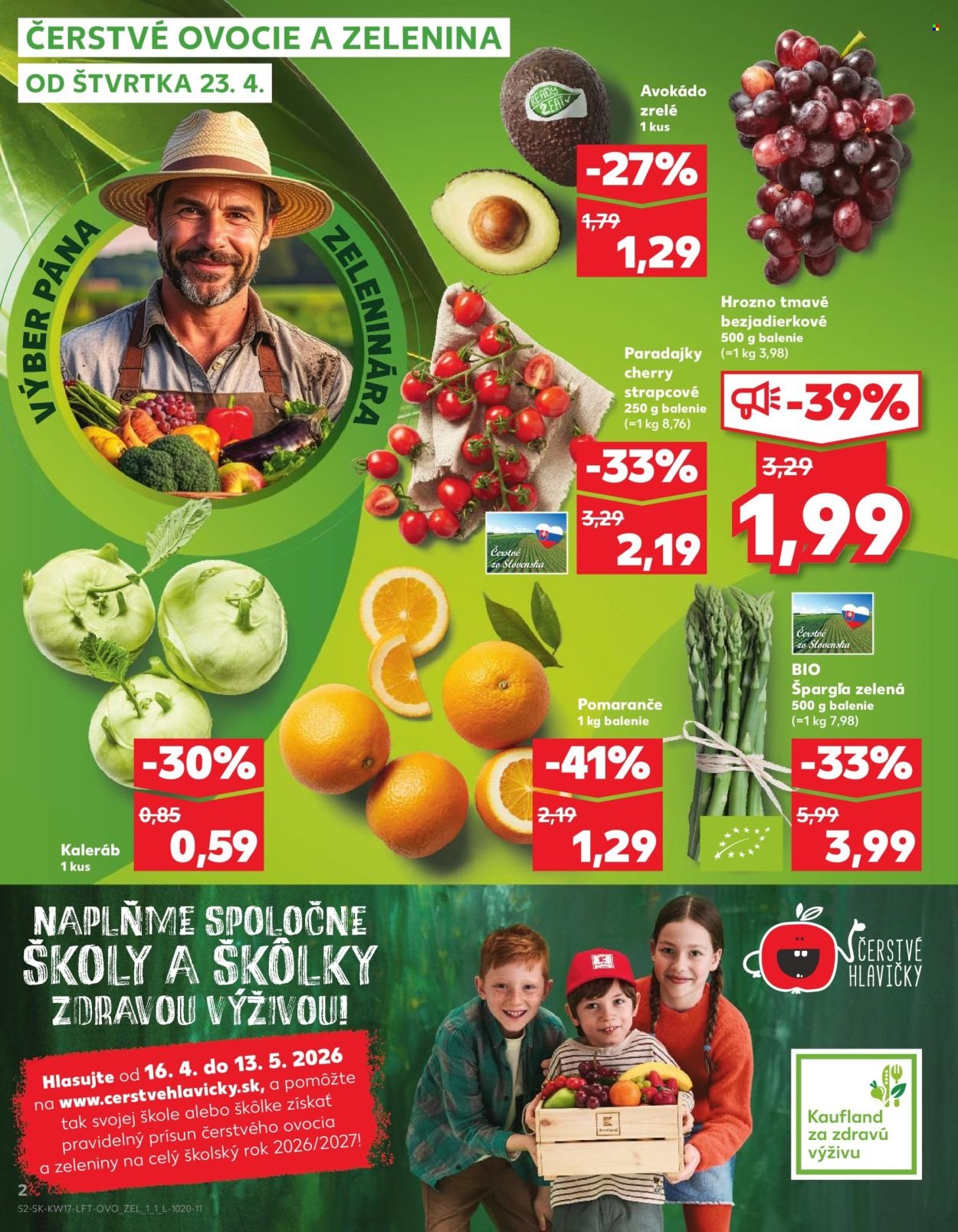 KAUFLAND leták - Od štvrtka 23.4.2026 (2026-04-23 - 2026-04-29) | 2