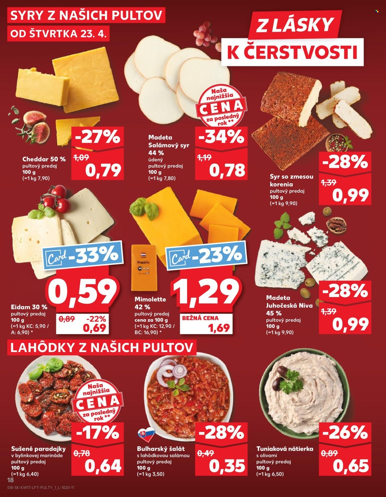 KAUFLAND leták - Od štvrtka 23.4.2026 (2026-04-23 - 2026-04-29) | 18