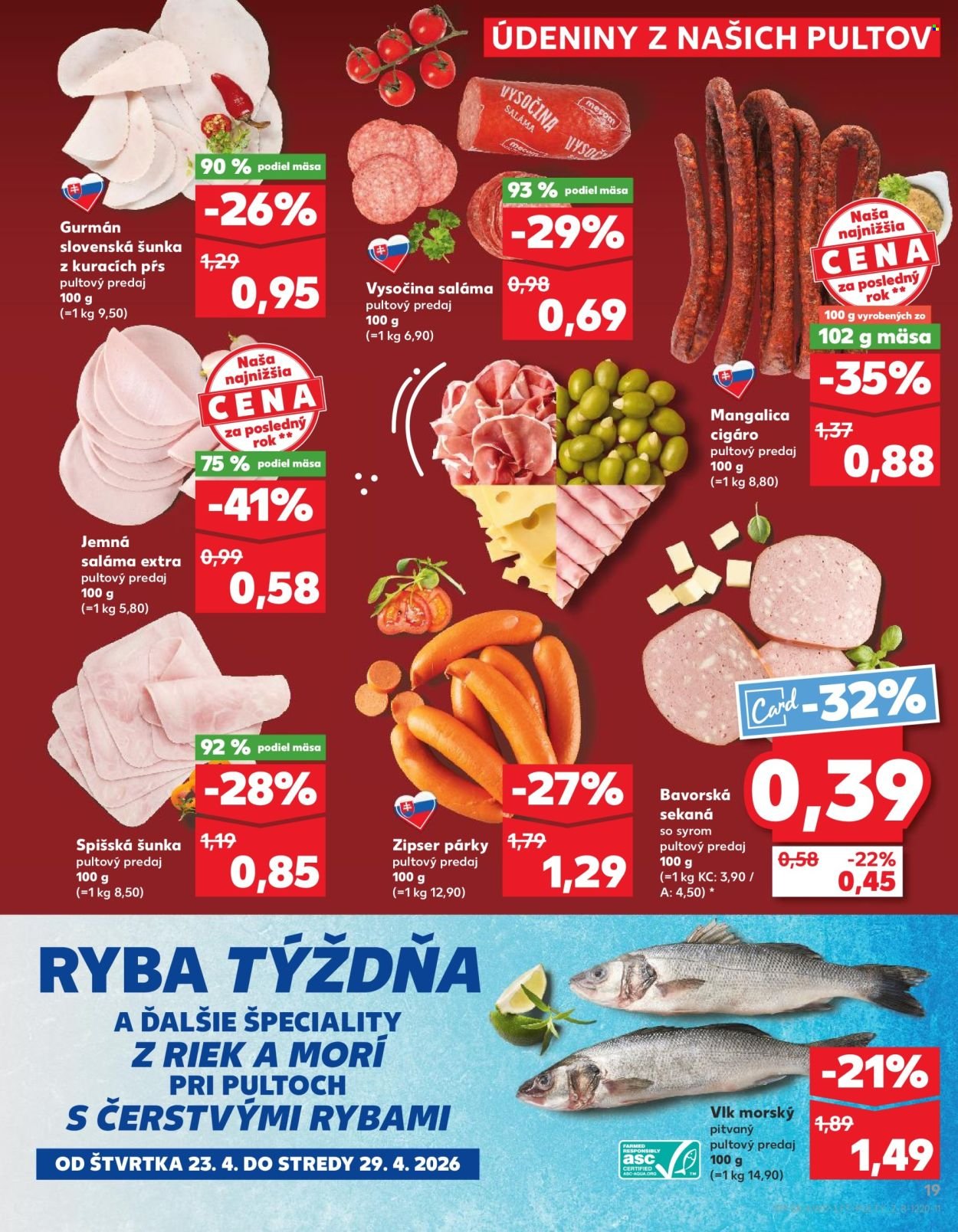 KAUFLAND leták - Od štvrtka 23.4.2026 (2026-04-23 - 2026-04-29) | 19