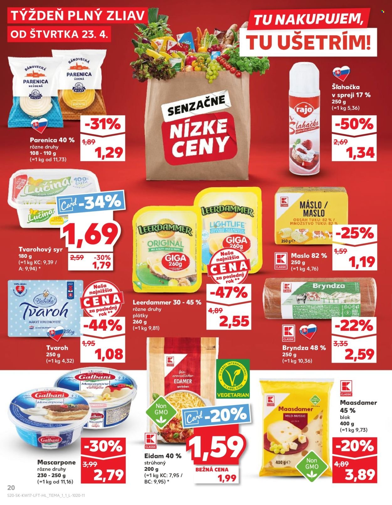 KAUFLAND leták - Od štvrtka 23.4.2026 (2026-04-23 - 2026-04-29) | 20