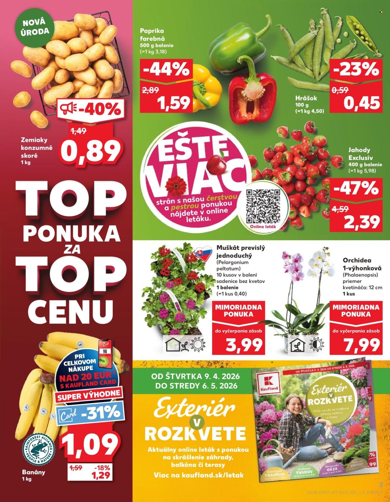 KAUFLAND leták - Od štvrtka 23.4.2026 (2026-04-23 - 2026-04-29) | 3
