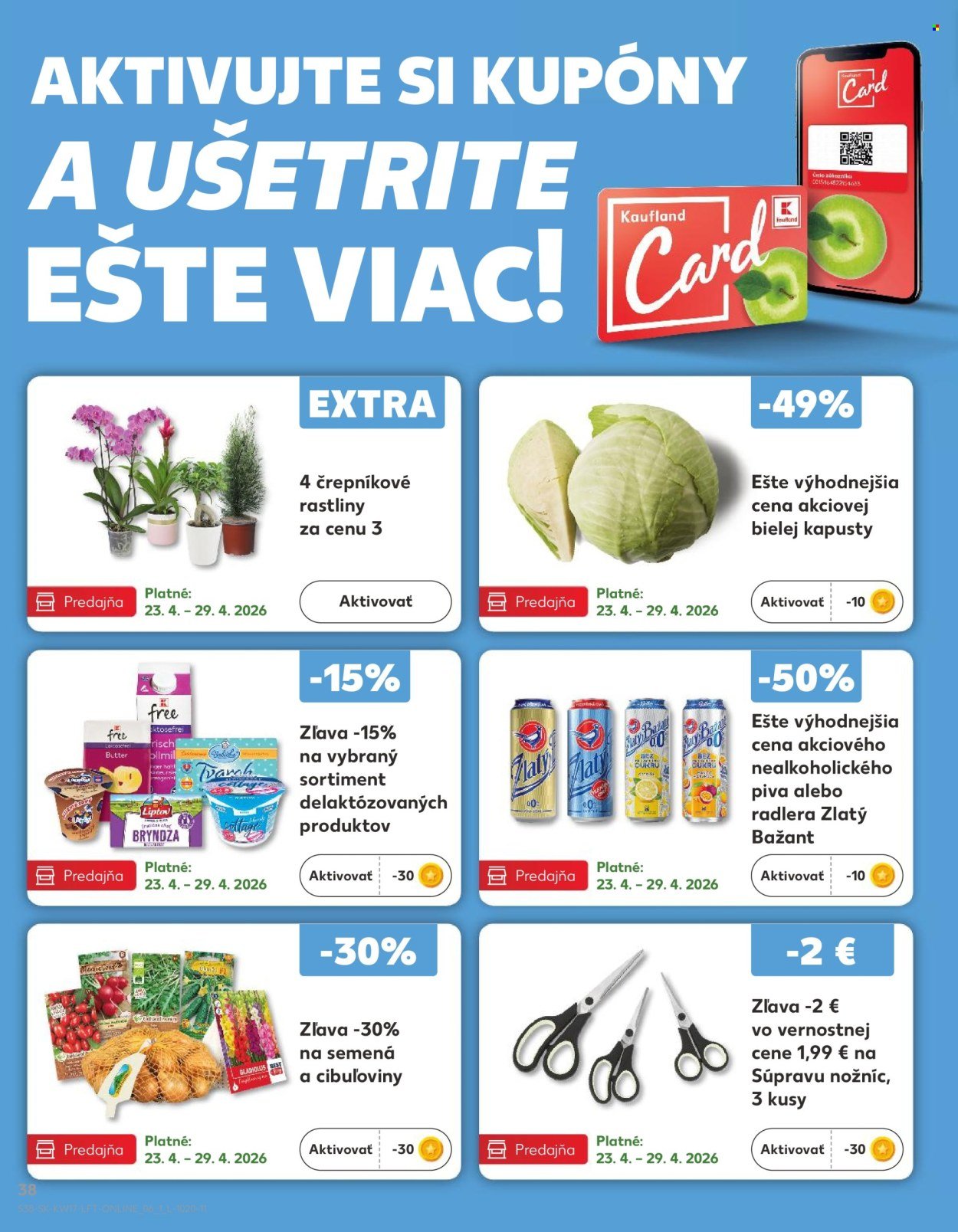 KAUFLAND leták - Od štvrtka 23.4.2026 (2026-04-23 - 2026-04-29) | 38