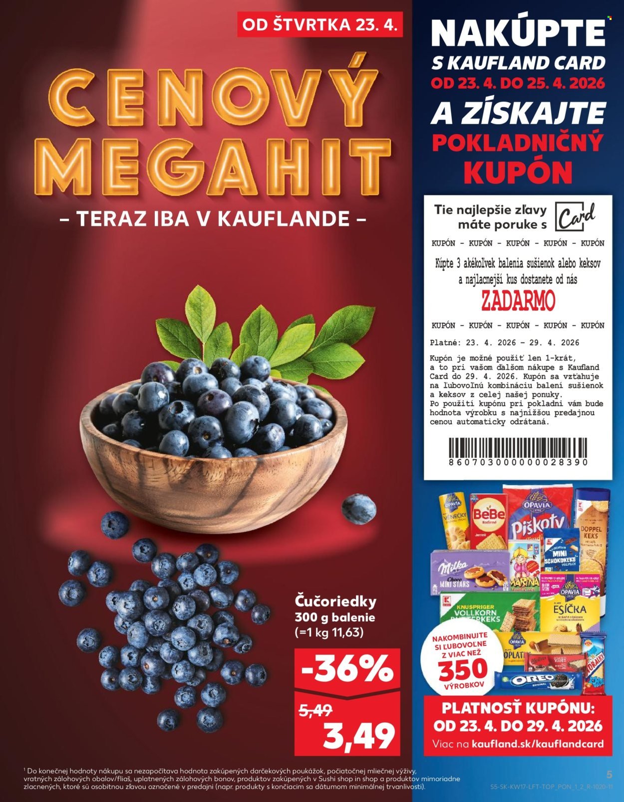 KAUFLAND leták - Od štvrtka 23.4.2026 (2026-04-23 - 2026-04-29) | 5